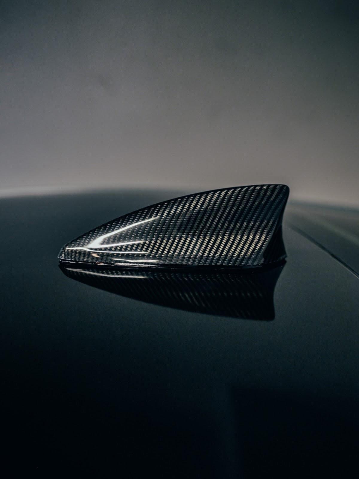 2016-2024 Camaro Carbon Fiber Shark Fin Antenna Cover - carbonaddons Carbon Fiber Parts, Accessories, Upgrades, Mods