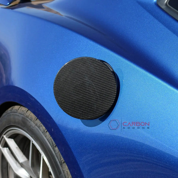 Camaro Gas Cap Cover; Satin; Super Sport (10-18 Camaro) - Free Shipping