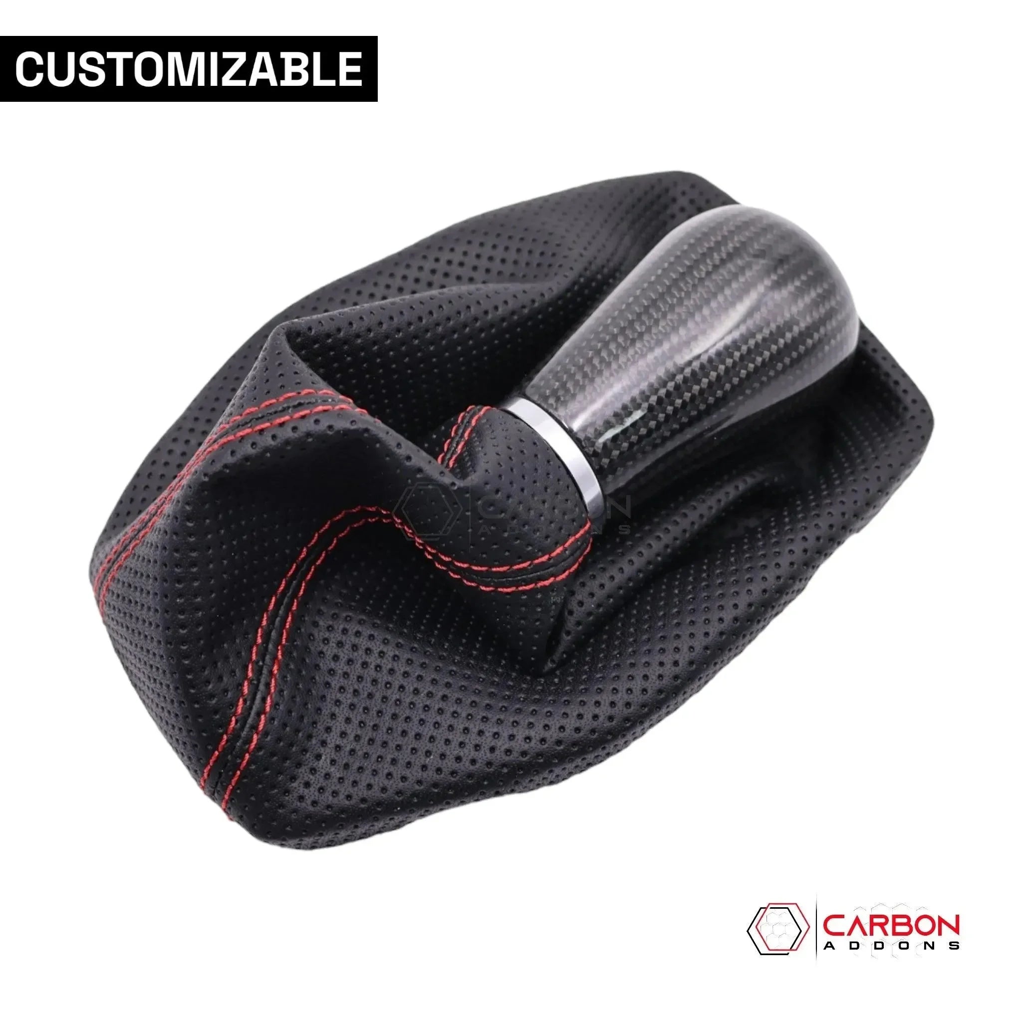 gear shift knob cover 2016-2024 Chevy Camaro Custom Carbon Fiber Manual Shift Knob Carbon Fiber Parts, Accessories, Upgrades, and Mods by Carbon addons