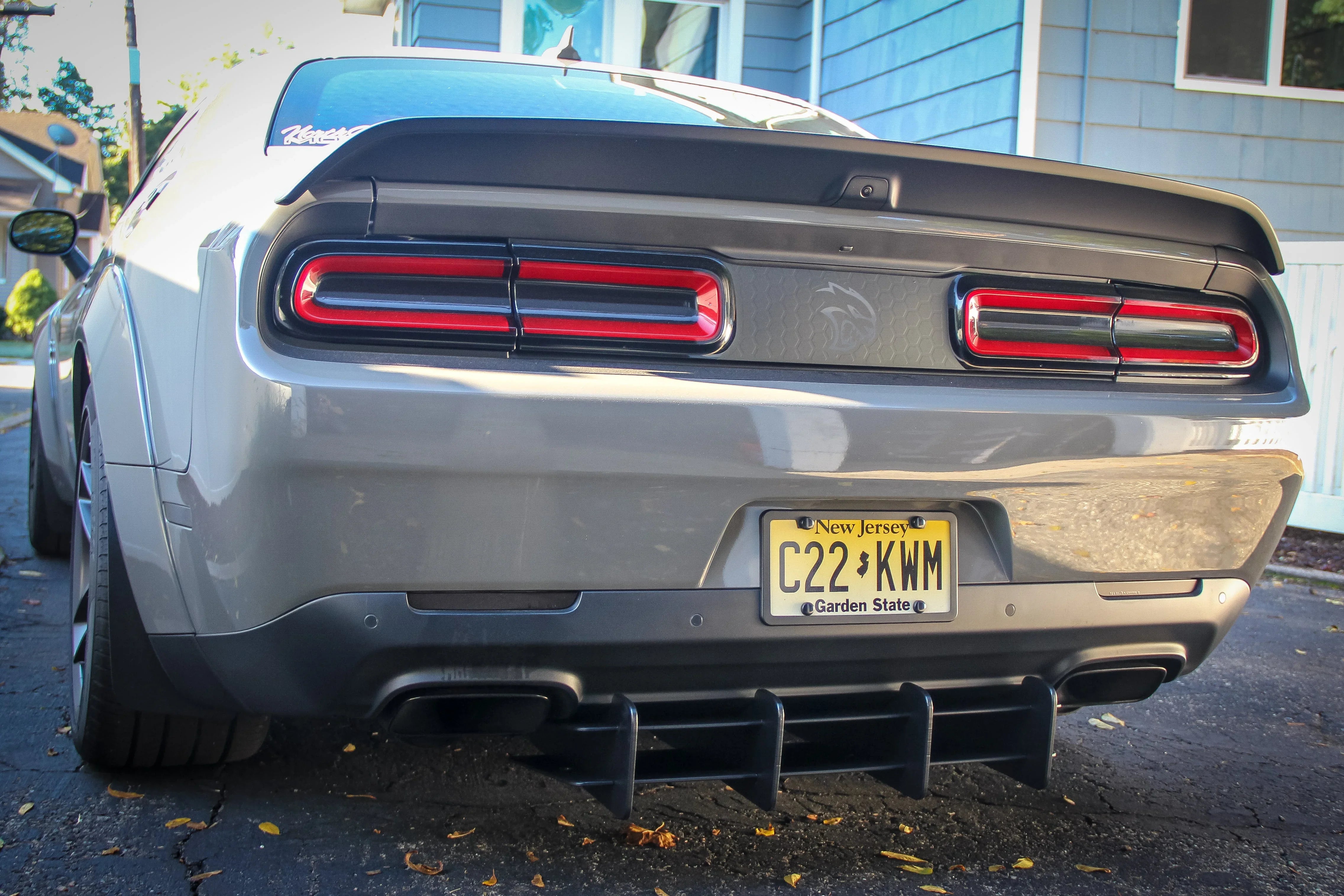 2015–2023 Dodge Challenger Deluxe Rear Diffuser | ZL1 Addons
