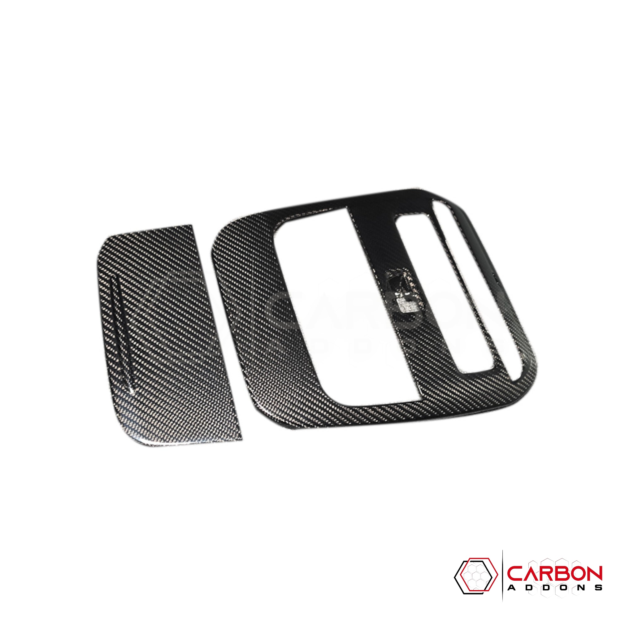 2021+ Ford F-150 Carbon Fiber Carbon Fiber Overhead Dome Light Trim Cover