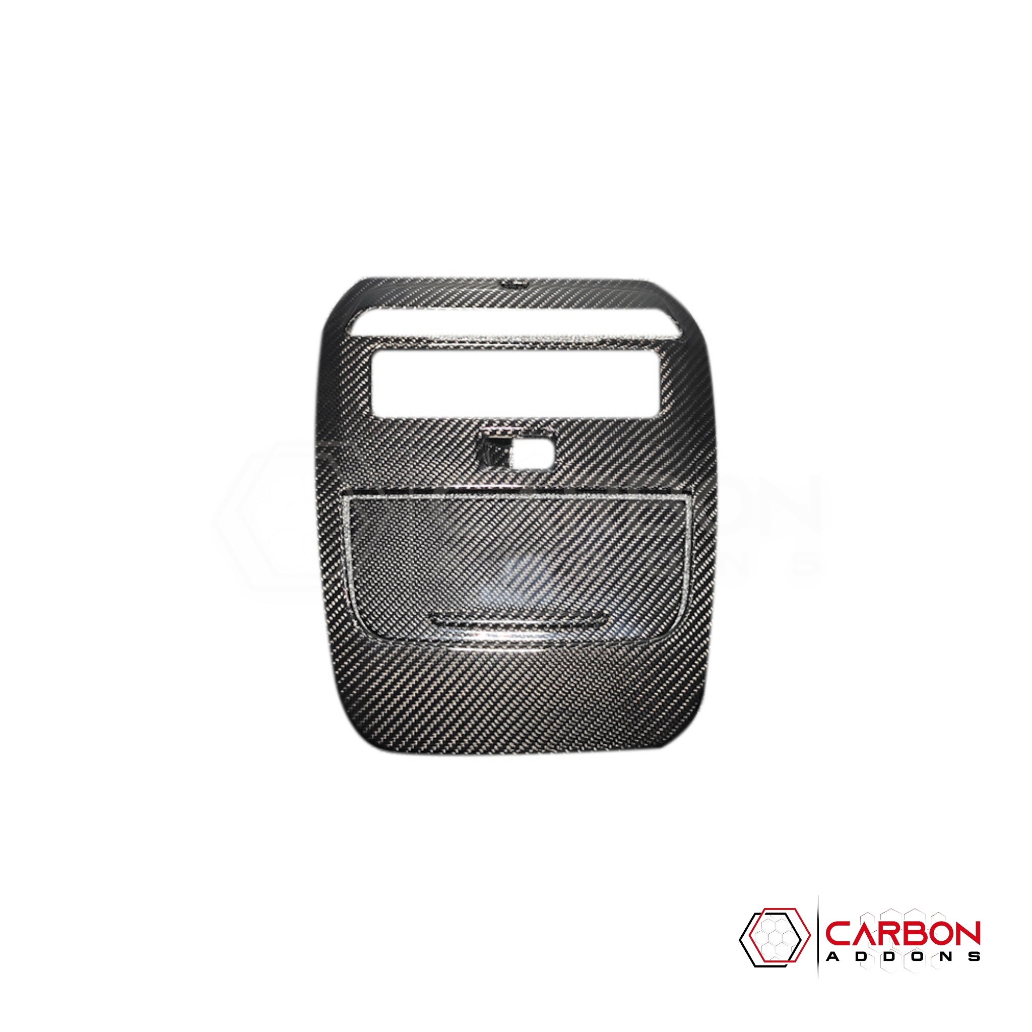 2021+ Ford F-150 Carbon Fiber Carbon Fiber Overhead Dome Light Trim Cover