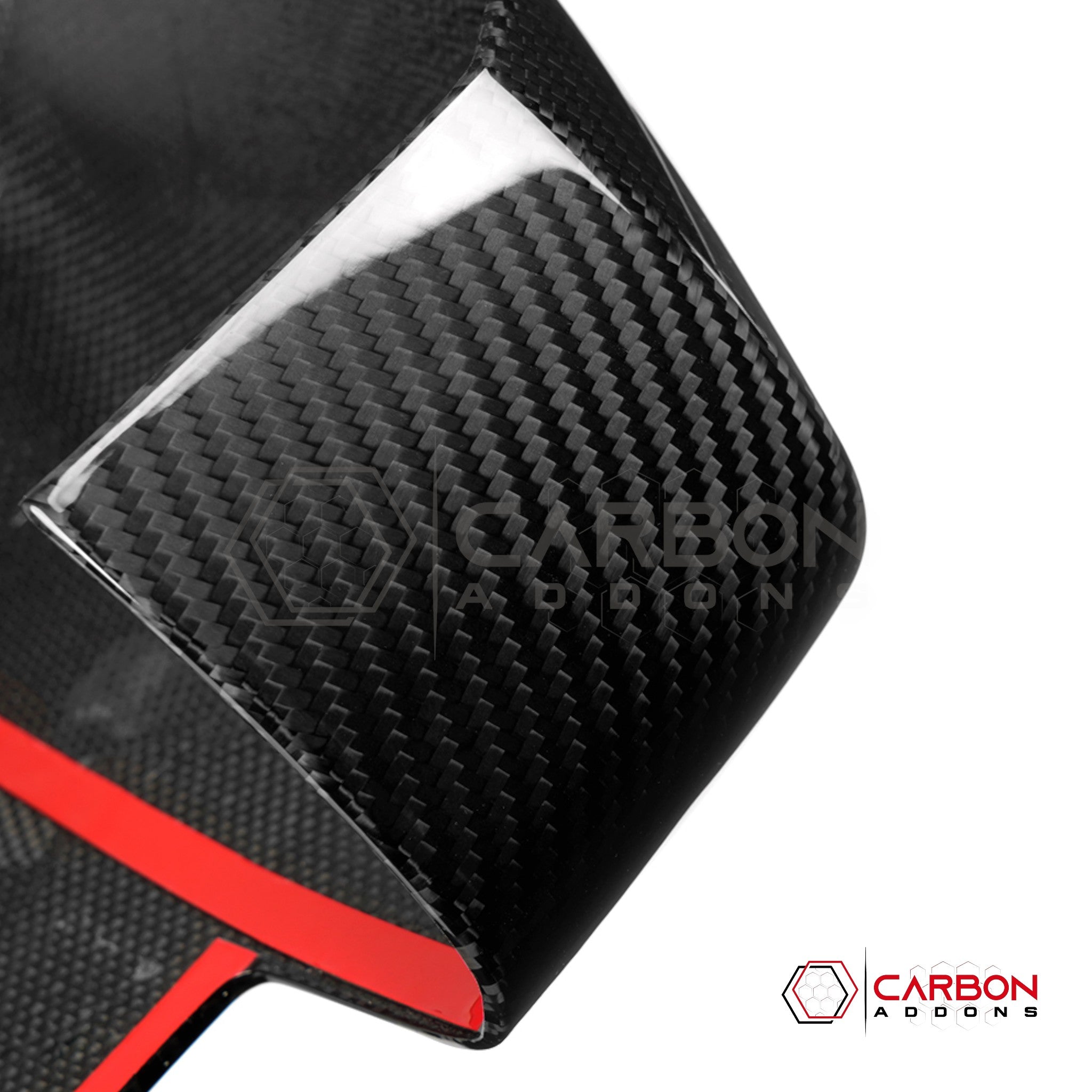 2021+ Bronco Real Carbon Fiber Mirror Cap Cover without Turn Signal