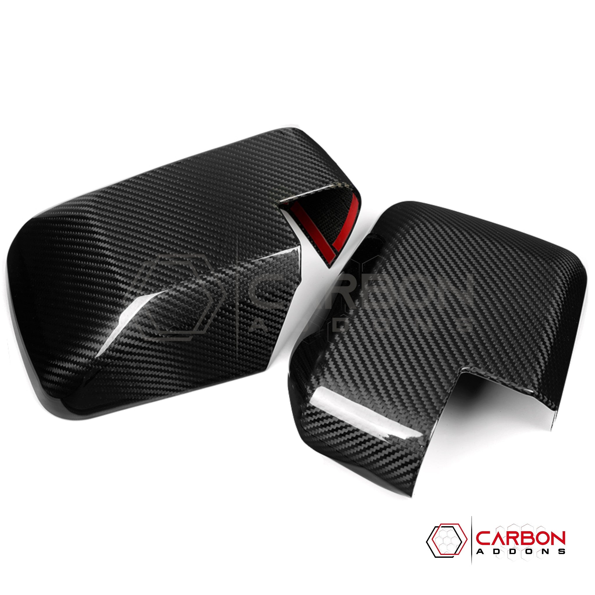 2021+ Bronco Real Carbon Fiber Mirror Cap Cover without Turn Signal