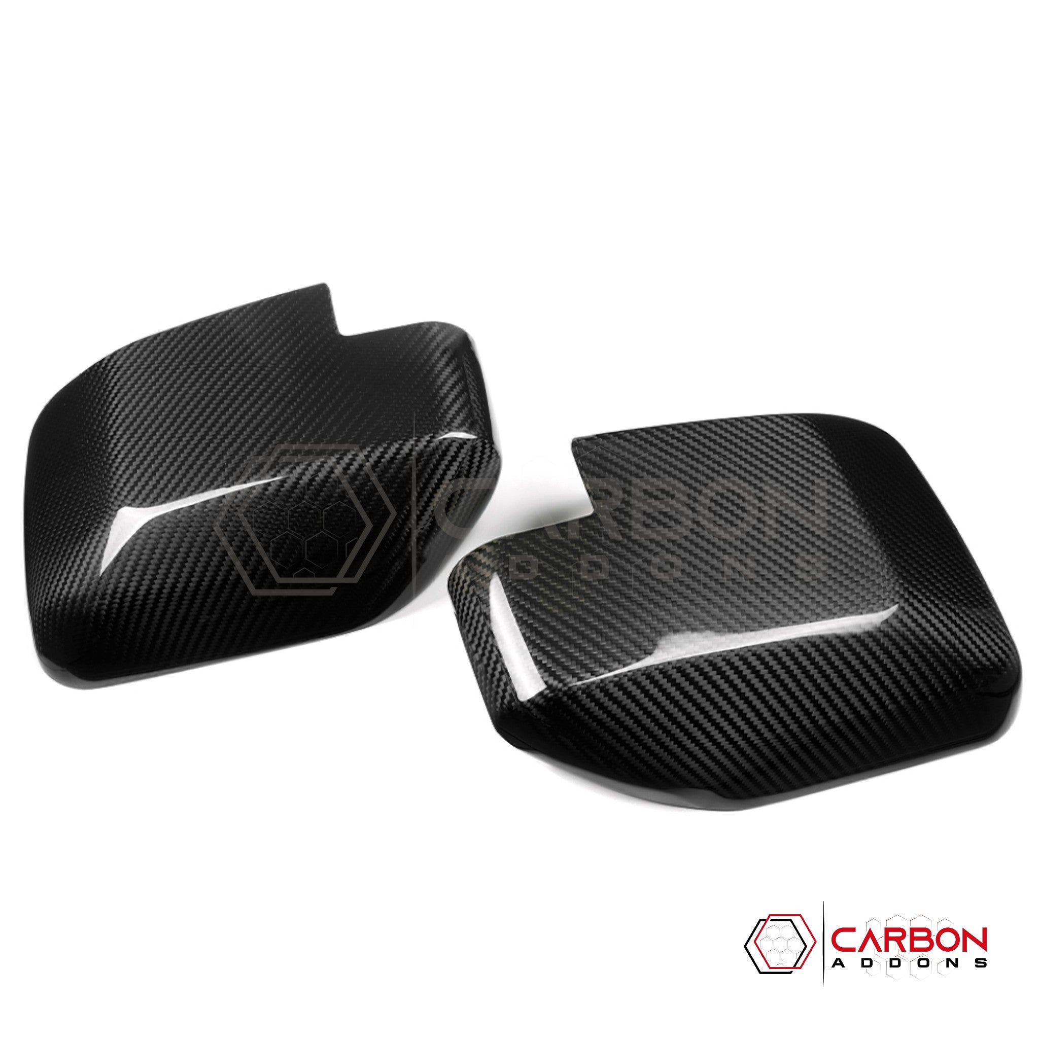 2021+ Bronco Real Carbon Fiber Mirror Cap Cover without Turn Signal