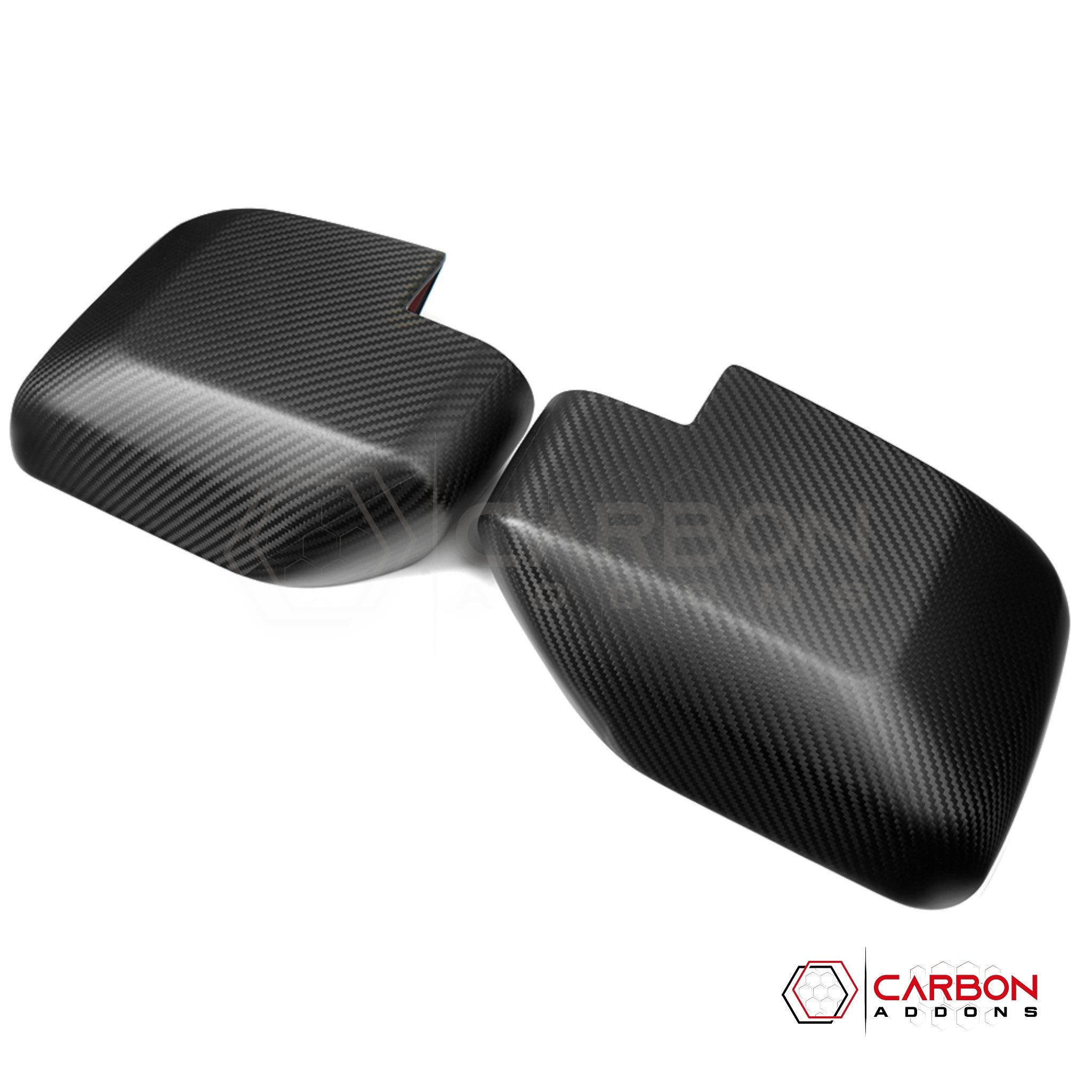 2021+ Bronco Real Carbon Fiber Mirror Cap Cover without Turn Signal