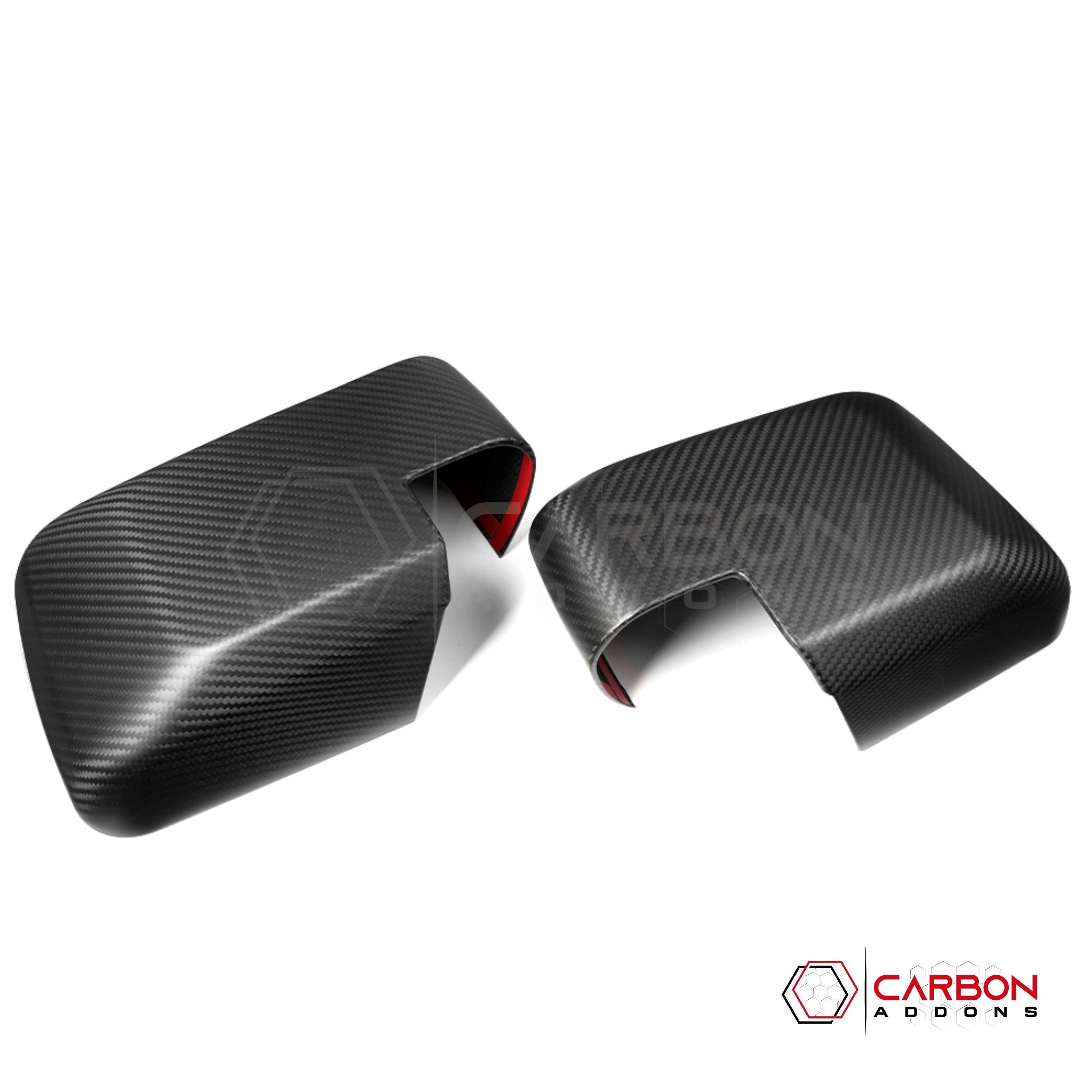 2021+ Bronco Real Carbon Fiber Mirror Cap Cover without Turn Signal