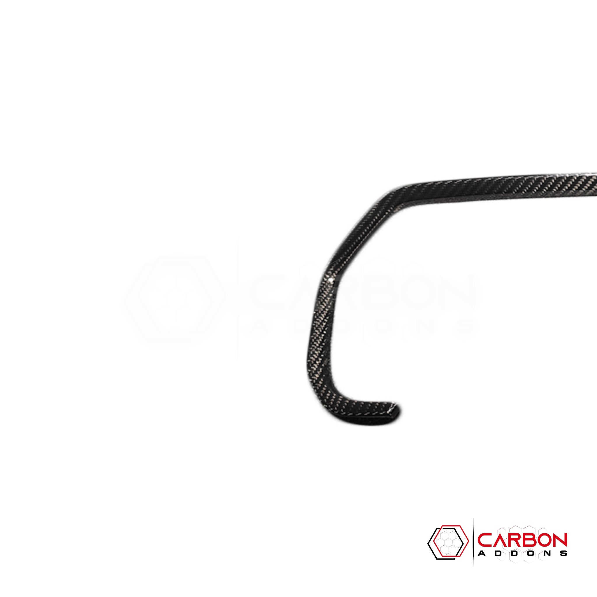 2021+ F150 Gauge Cluster Chrome Trim Delete Real Carbon Fiber Cover