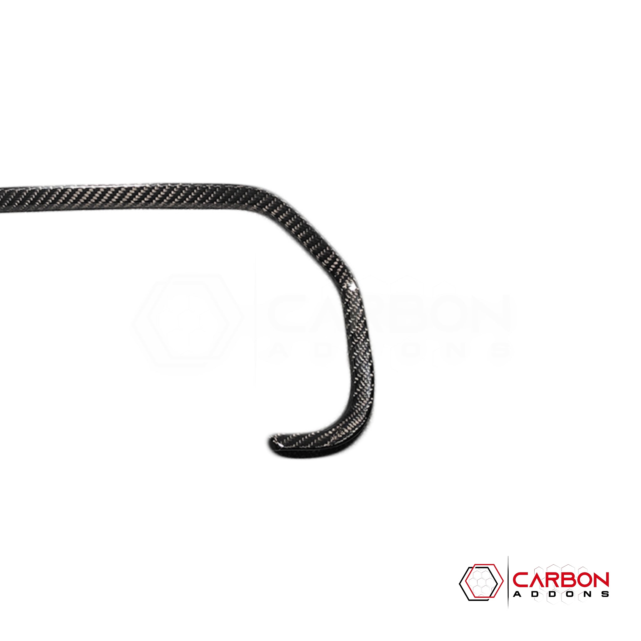 2021+ F150 Gauge Cluster Chrome Trim Delete Real Carbon Fiber Cover