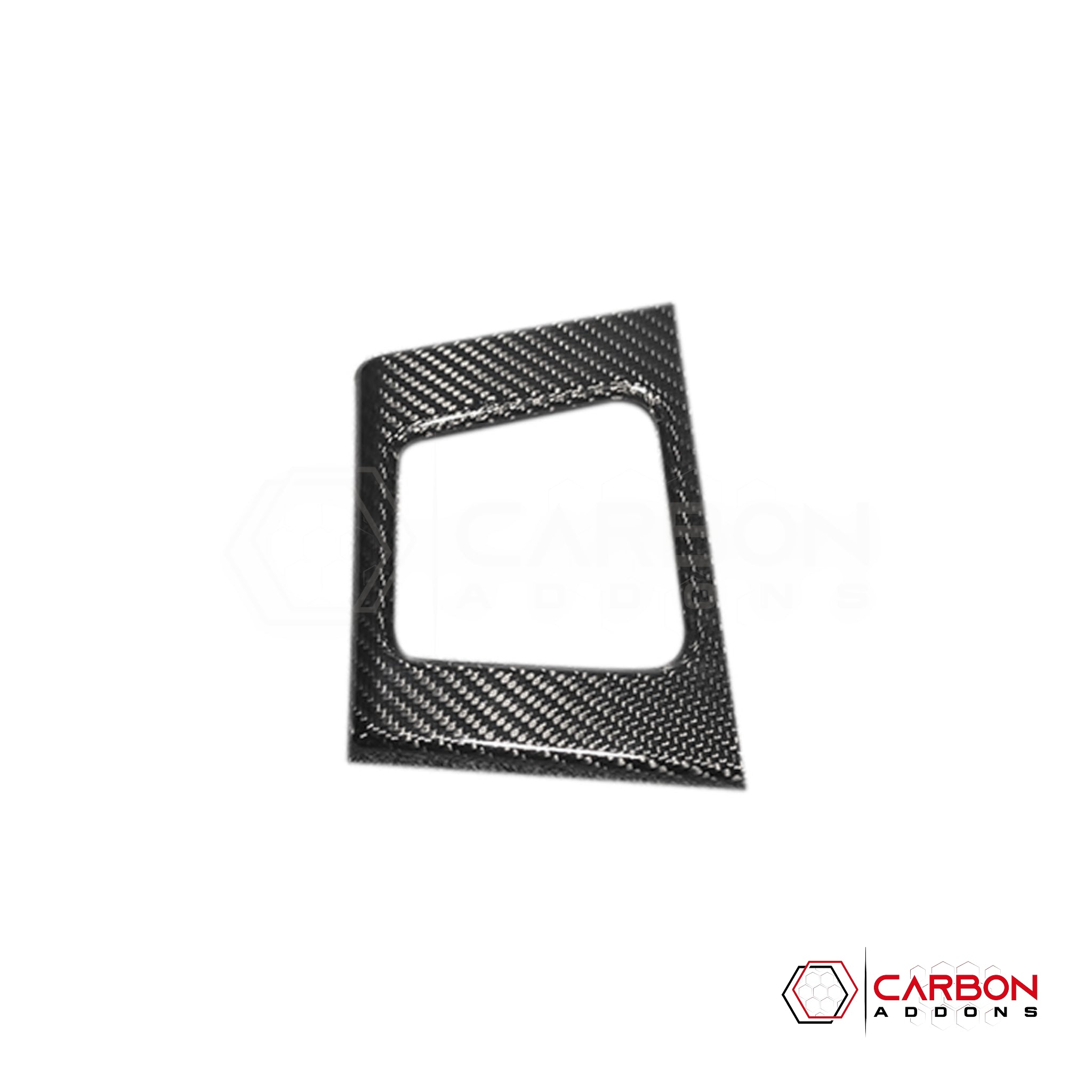 2021+ Ford F-150 Carbon Fiber Rear Door Storage Frame Cover