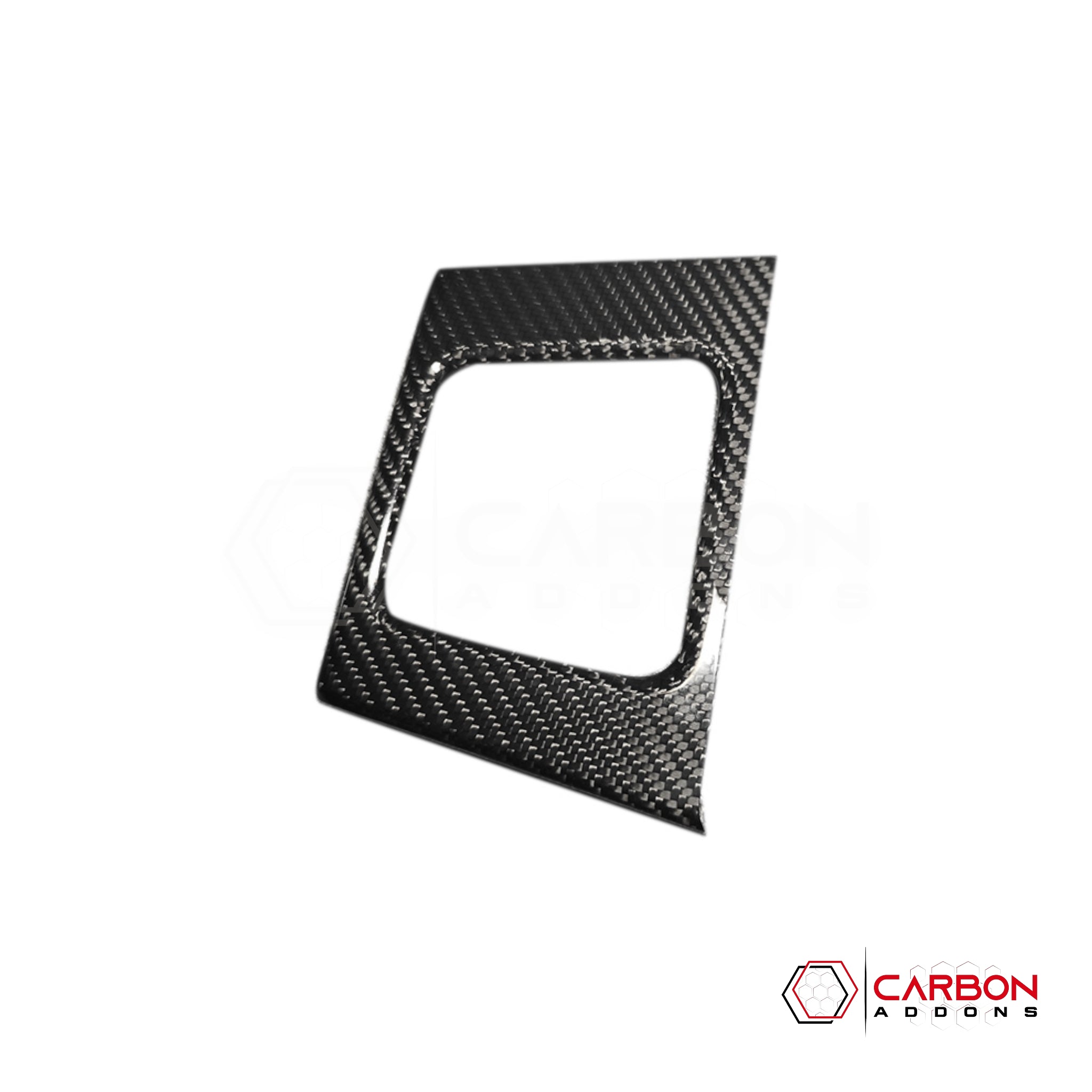 2021+ Ford F-150 Carbon Fiber Rear Door Storage Frame Cover