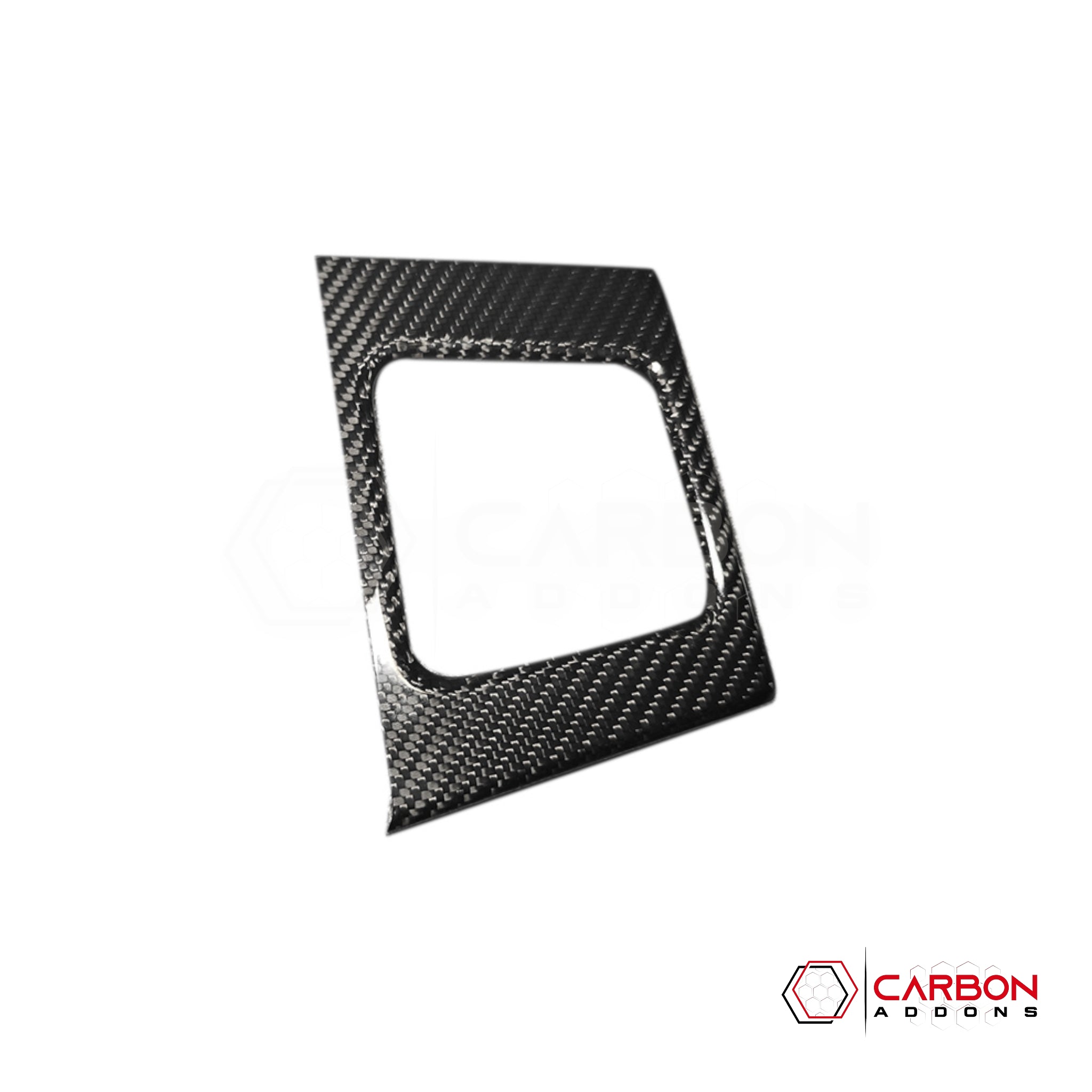 2021+ Ford F-150 Carbon Fiber Rear Door Storage Frame Cover