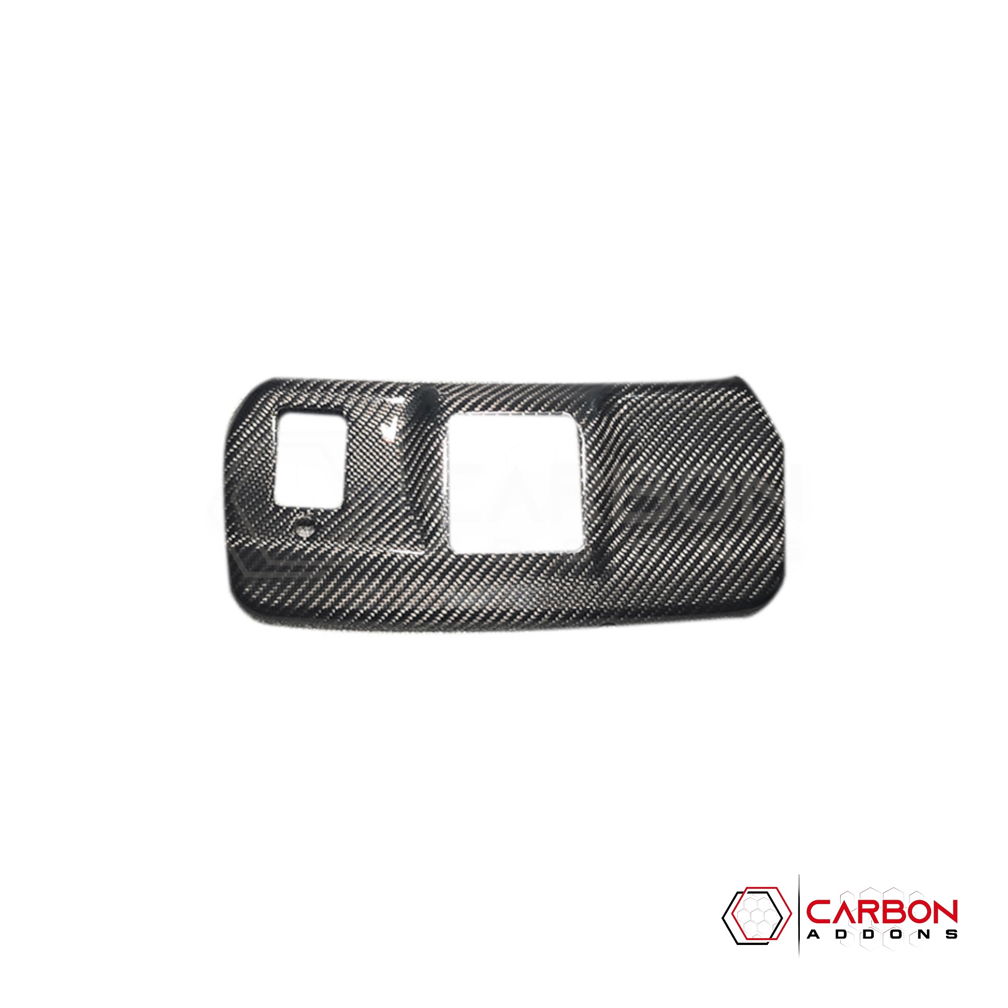 2021+ Ford F-150 Carbon Fiber Rearview Mirror Base Trim Cover