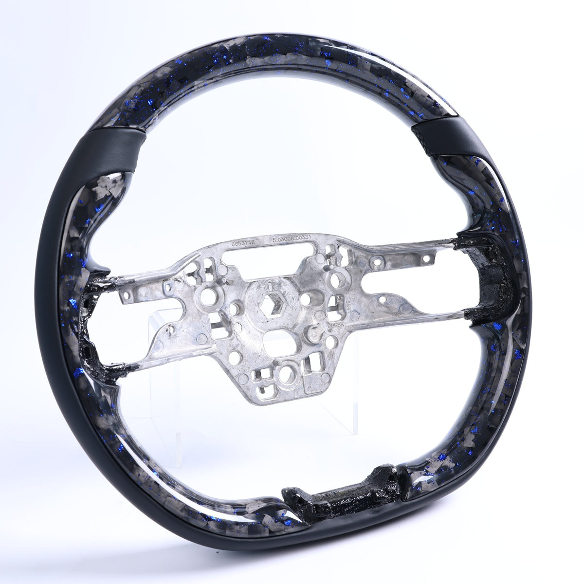 Customizable Heated Carbon Fiber Steering Wheel for 2024+ Ford Mustang