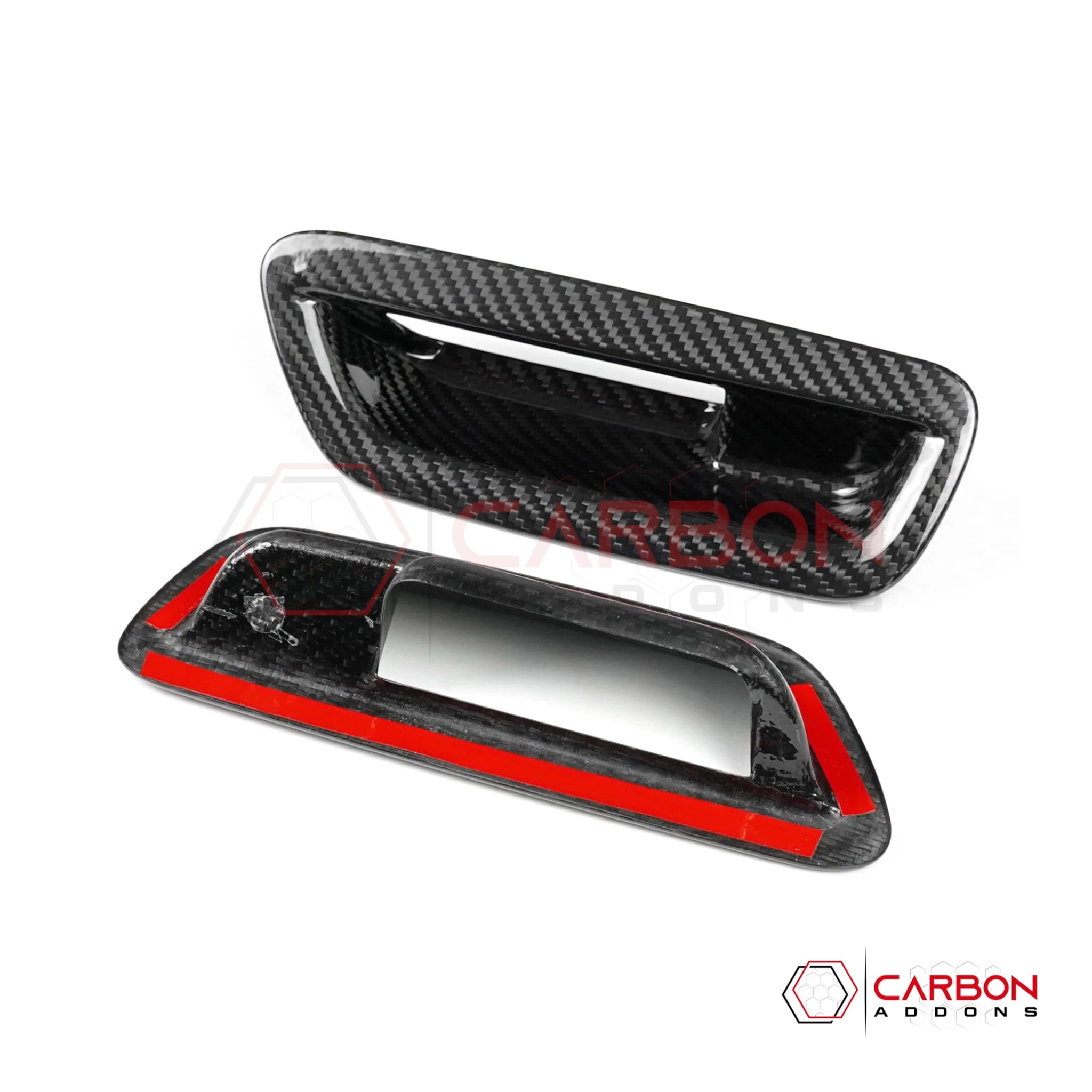 2024+ Dodge Charger Real Carbon Fiber Exterior Door Handle Covers
