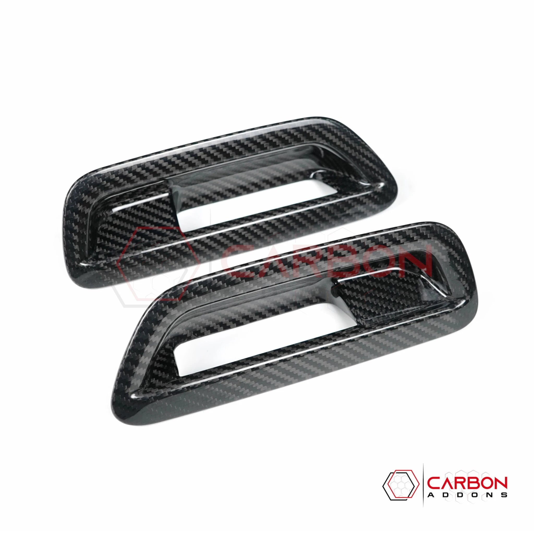 2024+ Dodge Charger Real Carbon Fiber Exterior Door Handle Covers