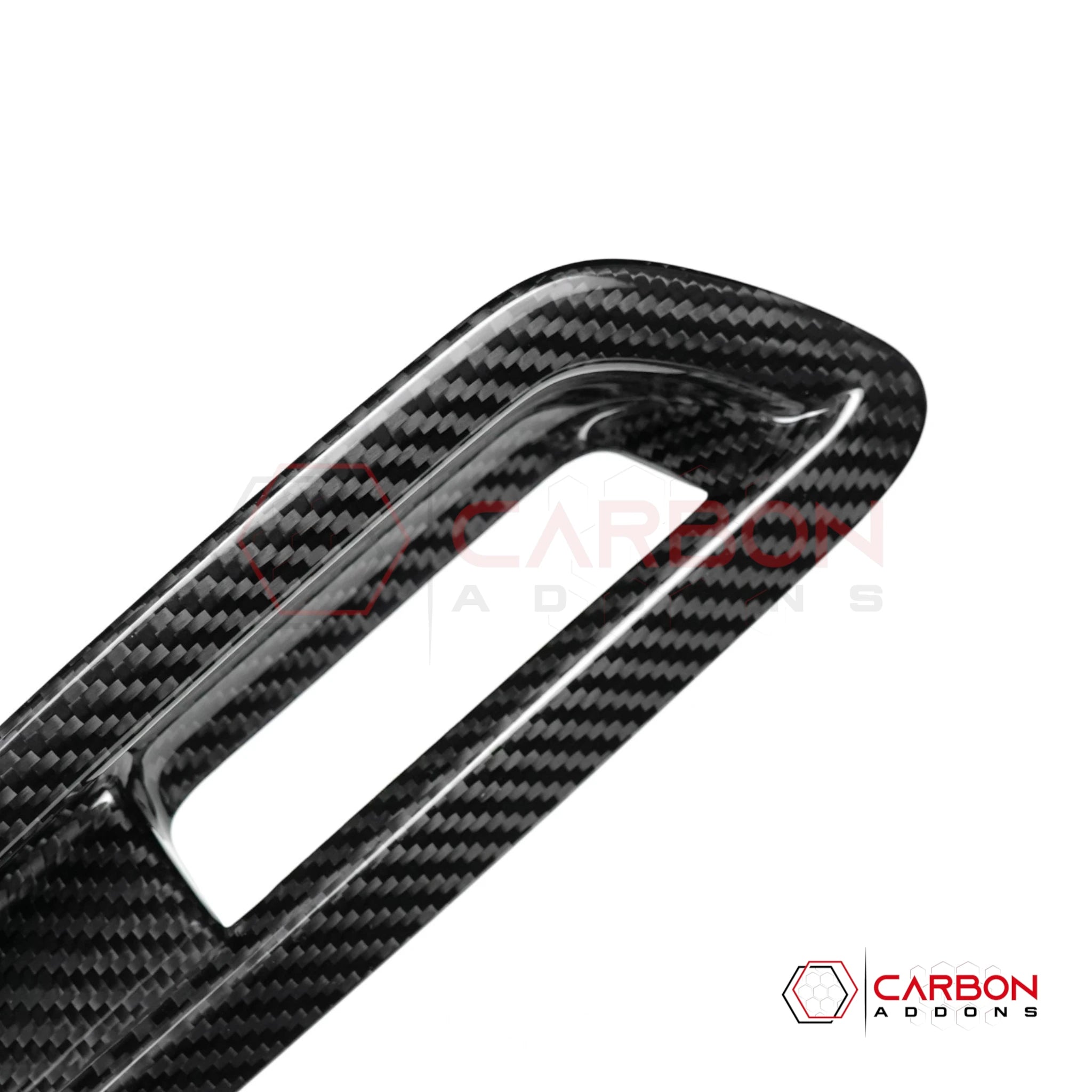 2024+ Dodge Charger Real Carbon Fiber Exterior Door Handle Covers