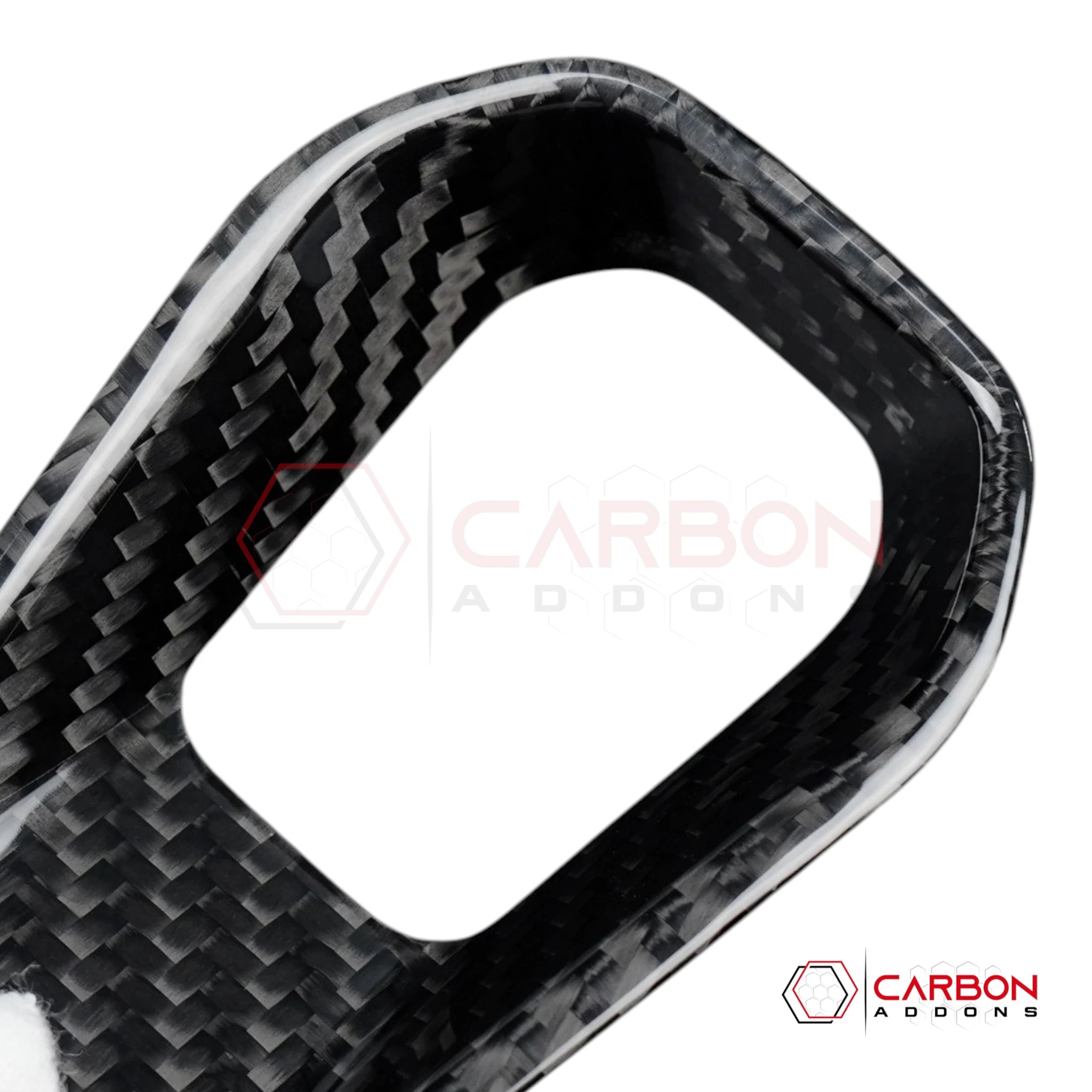 2024+ Dodge Charger Real Carbon Fiber Steering Wheel Lower Trim Cover