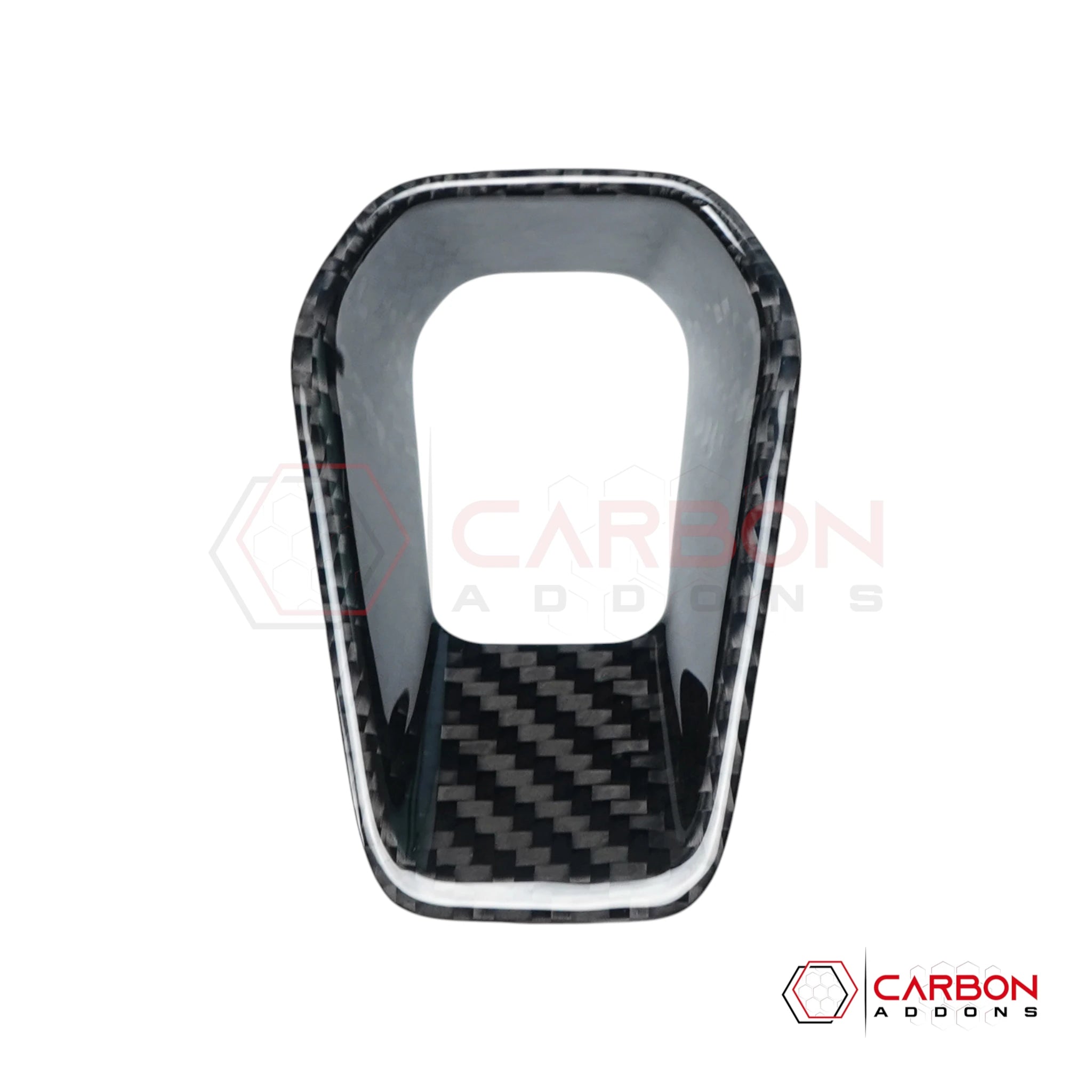 2024+ Dodge Charger Real Carbon Fiber Steering Wheel Lower Trim Cover