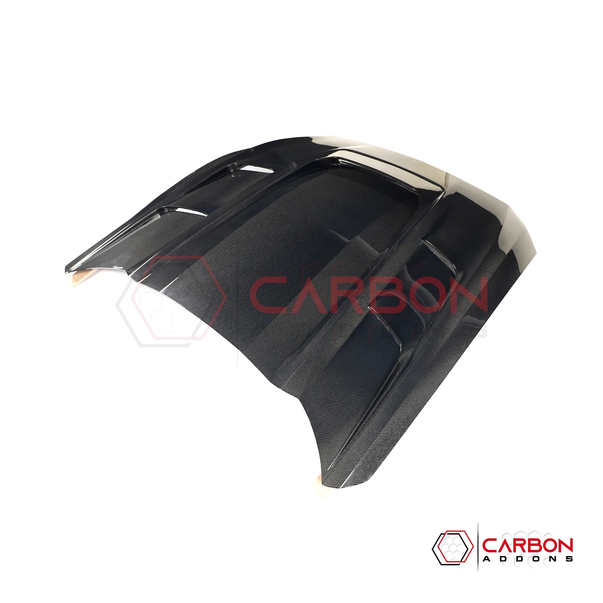 2024+ Ford Mustang S650 GT Carbon Fiber Vented Hood