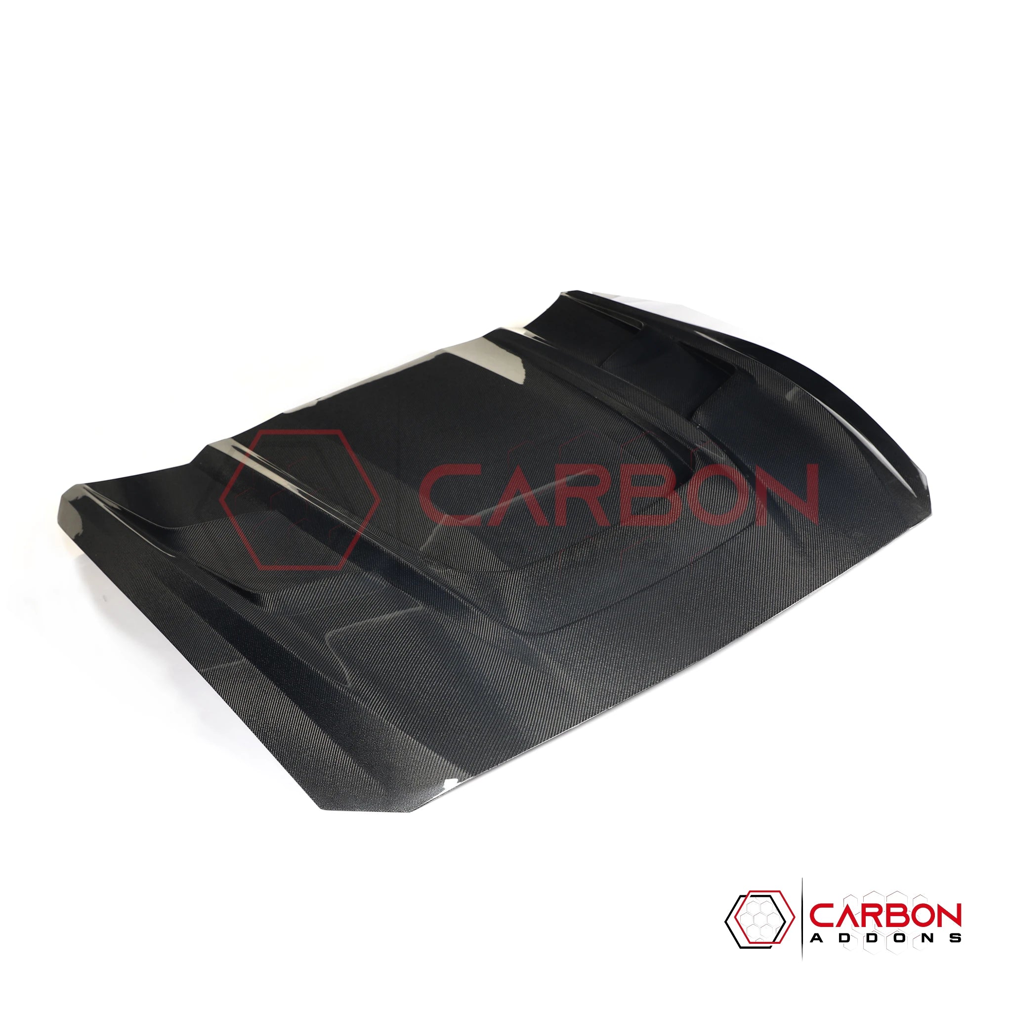 2024+ Ford Mustang S650 GT Carbon Fiber Vented Hood