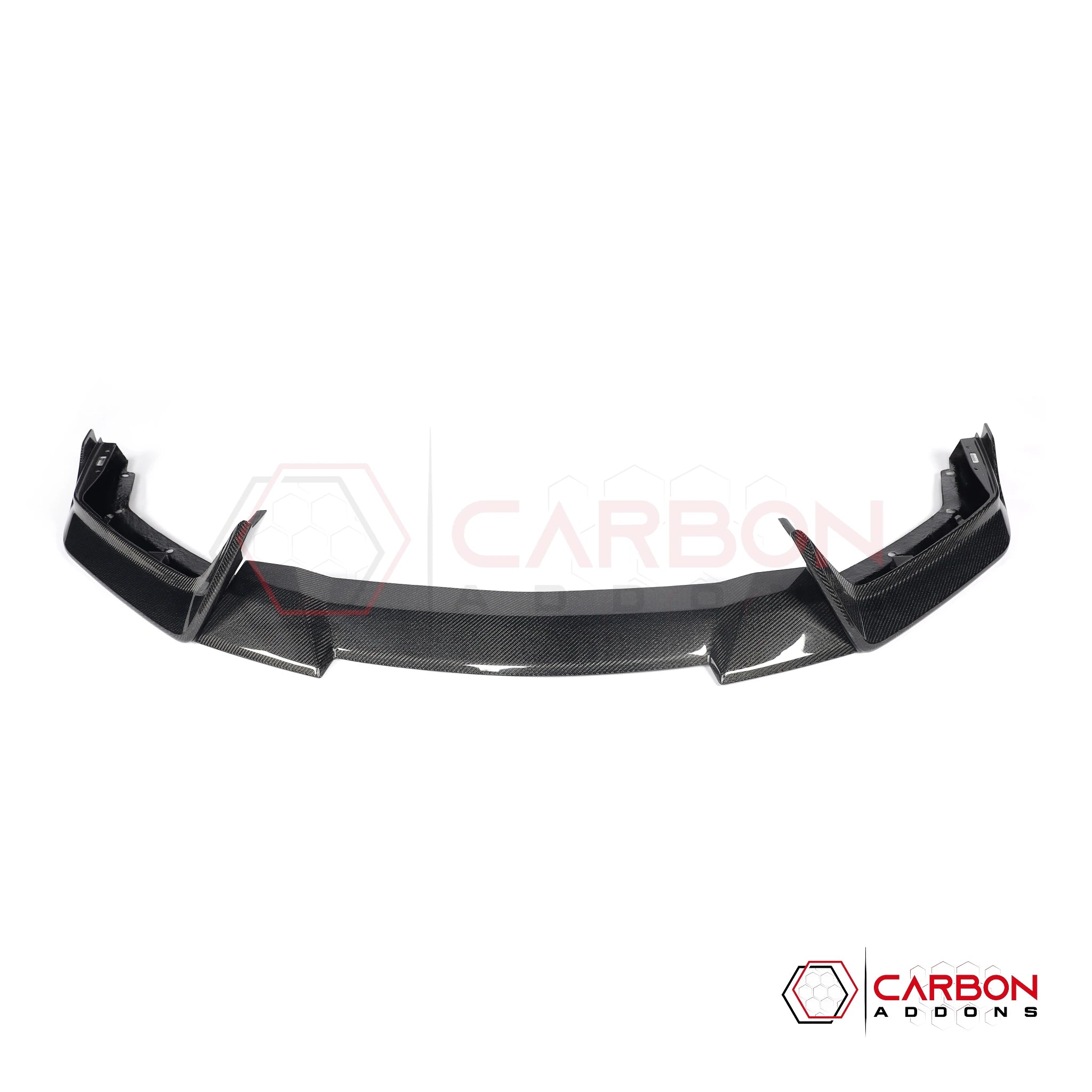 2024+ S650 Mustang GT Carbon Fiber Front Bumper Splitter | 3pcs