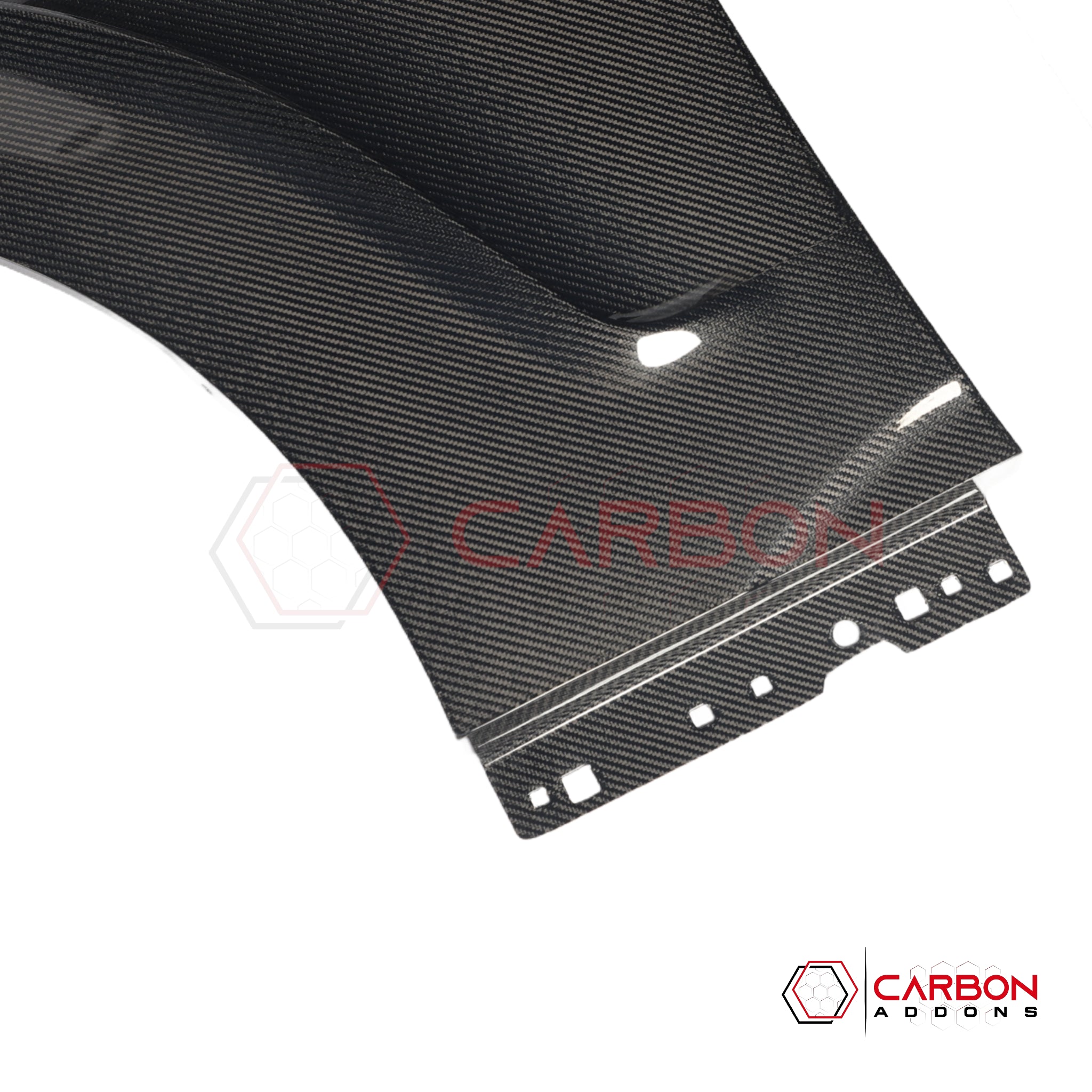 2024+ S650 Mustang GTD Style Carbon Fiber Fenders | V2