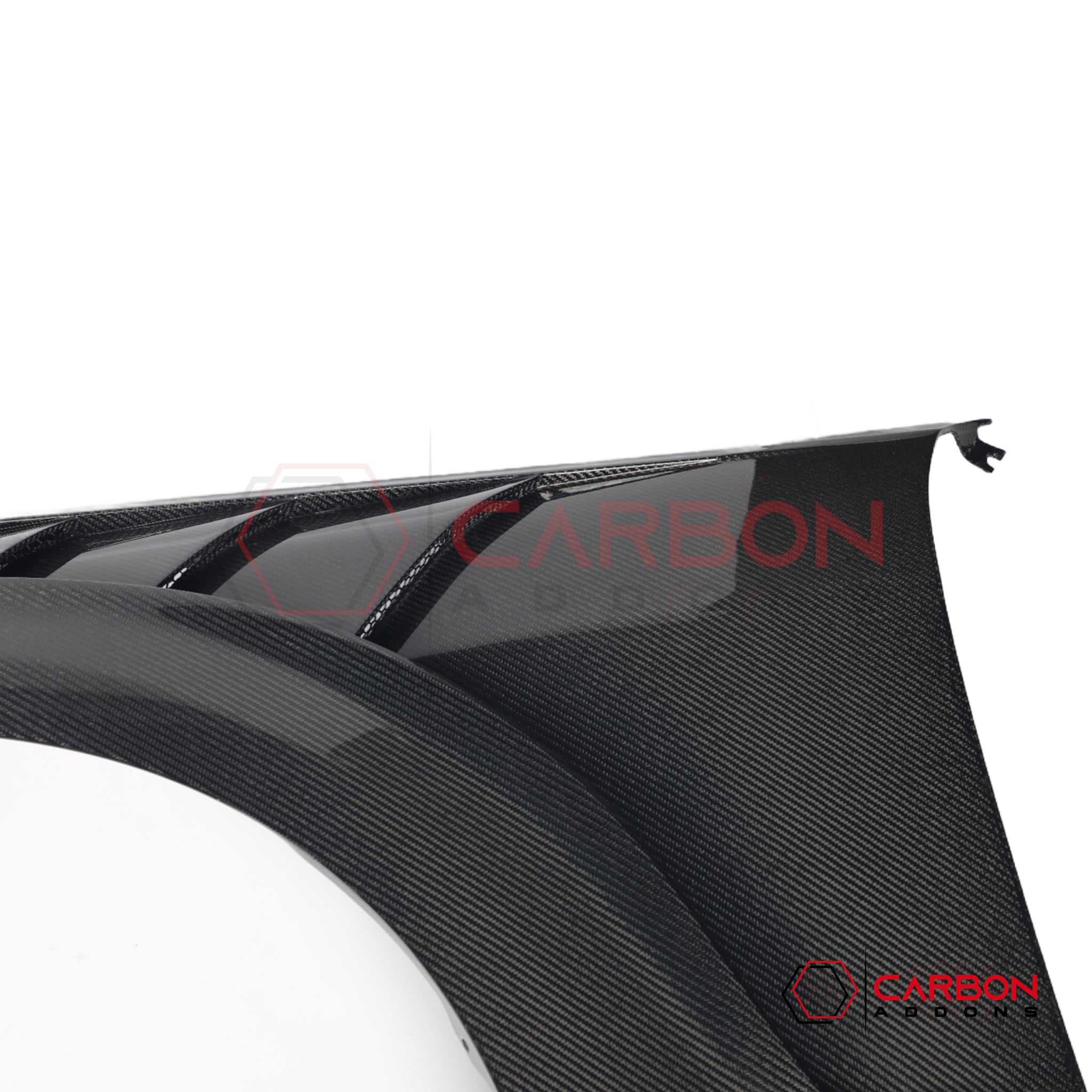 2024+ S650 Mustang GTD Style Carbon Fiber Fenders | V2