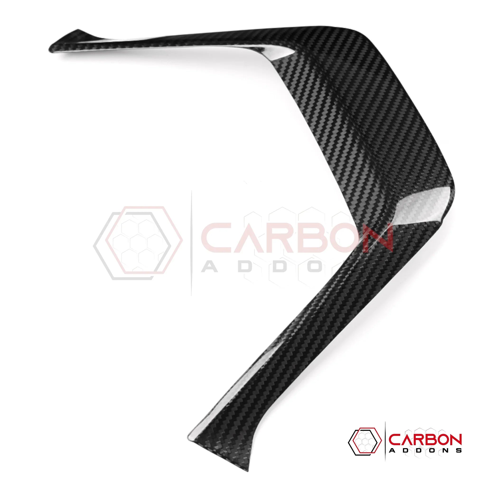 2026+ C8 Corvette Carbon Fiber Upper Dash Panel Trim Cover