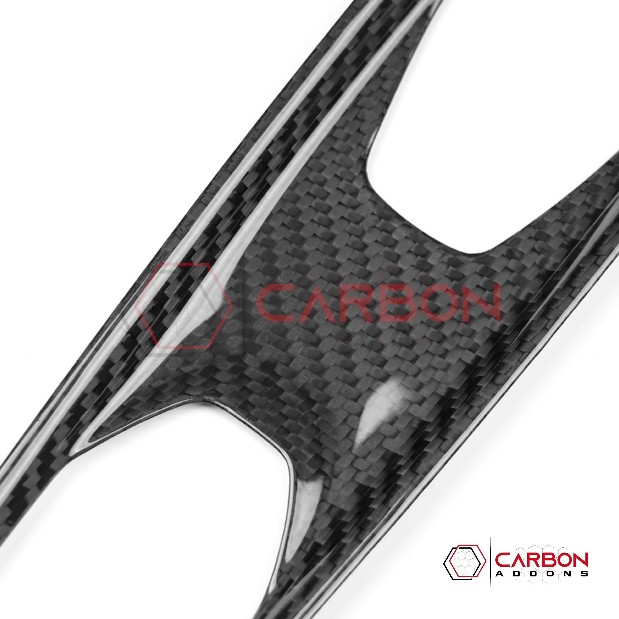 2026+ C8 Corvette Real Carbon Fiber Gear & Mode Selector Trim Cover | Interior Upgrade