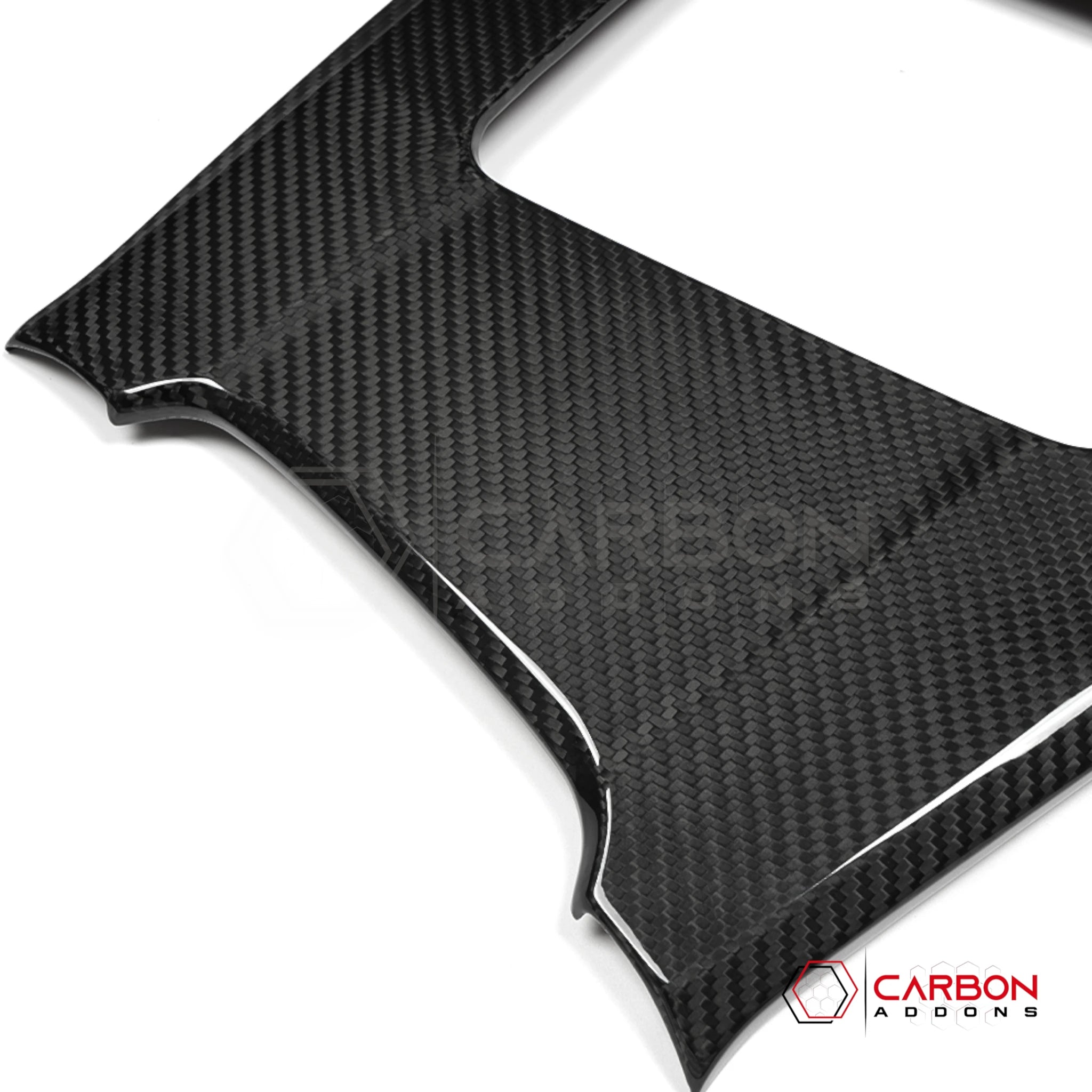 2026+ C8 Corvette Real Carbon Fiber HUD Head-Up Display Trim Surround Cover | 2LT & Higher