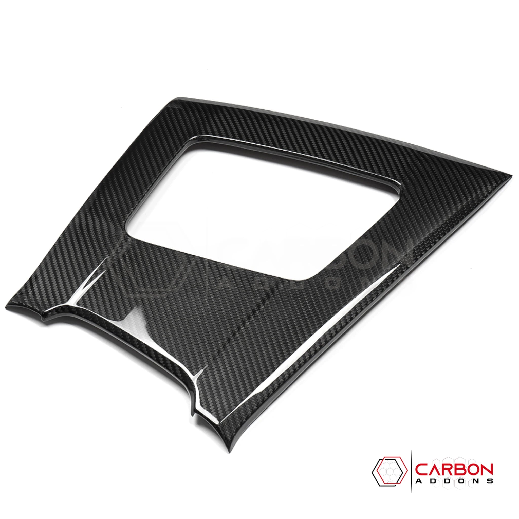 2026+ C8 Corvette Real Carbon Fiber HUD Head-Up Display Trim Surround Cover | 2LT & Higher