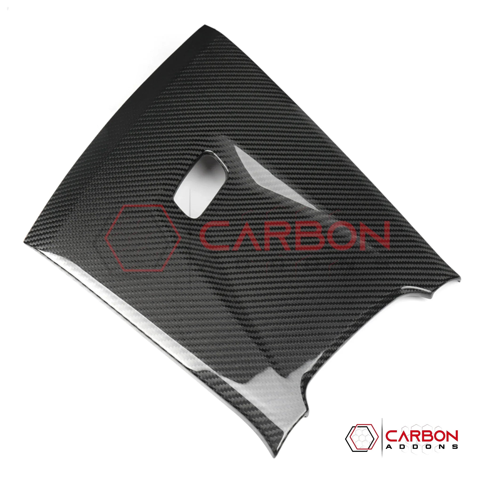 2026+ C8 Corvette Carbon Fiber HUD Cover – Upper Dash (1LT)