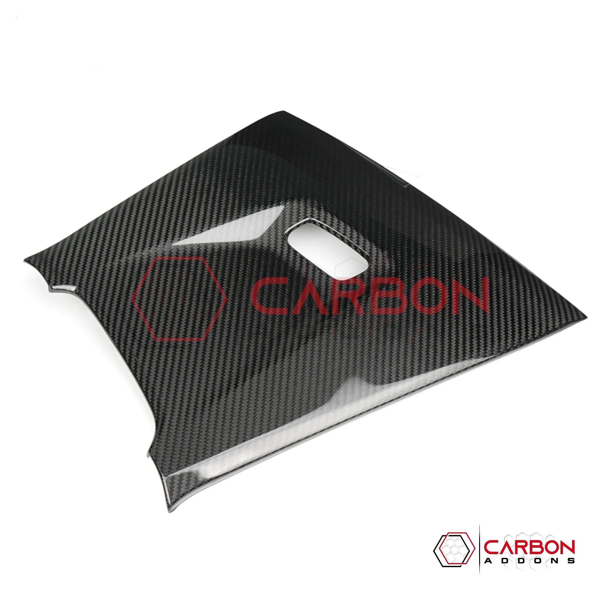 2026+ C8 Corvette Carbon Fiber HUD Cover – Upper Dash (1LT)