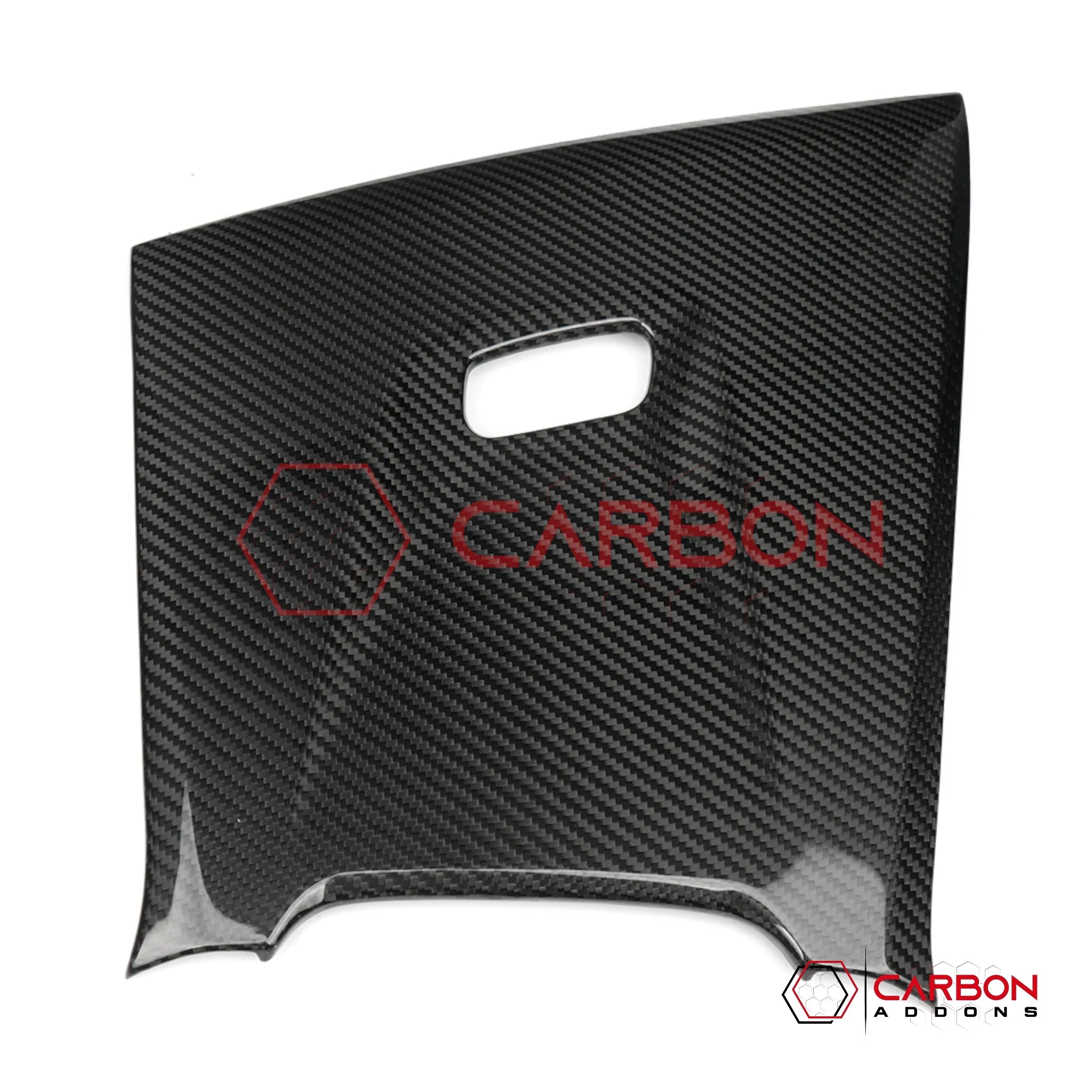 2026+ C8 Corvette Carbon Fiber HUD Cover – Upper Dash (1LT)