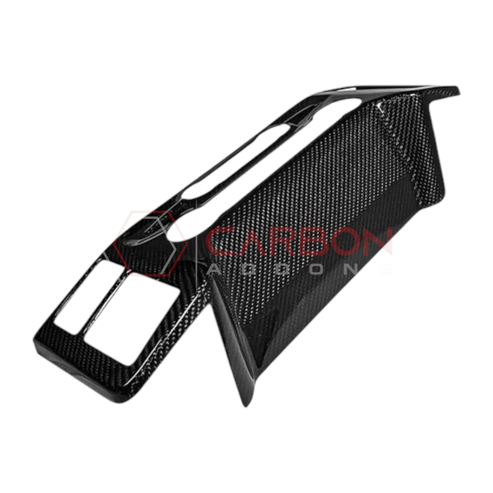 Ford F150 2021-Up Dash Control Panel Trim Carbon Fiber Cover