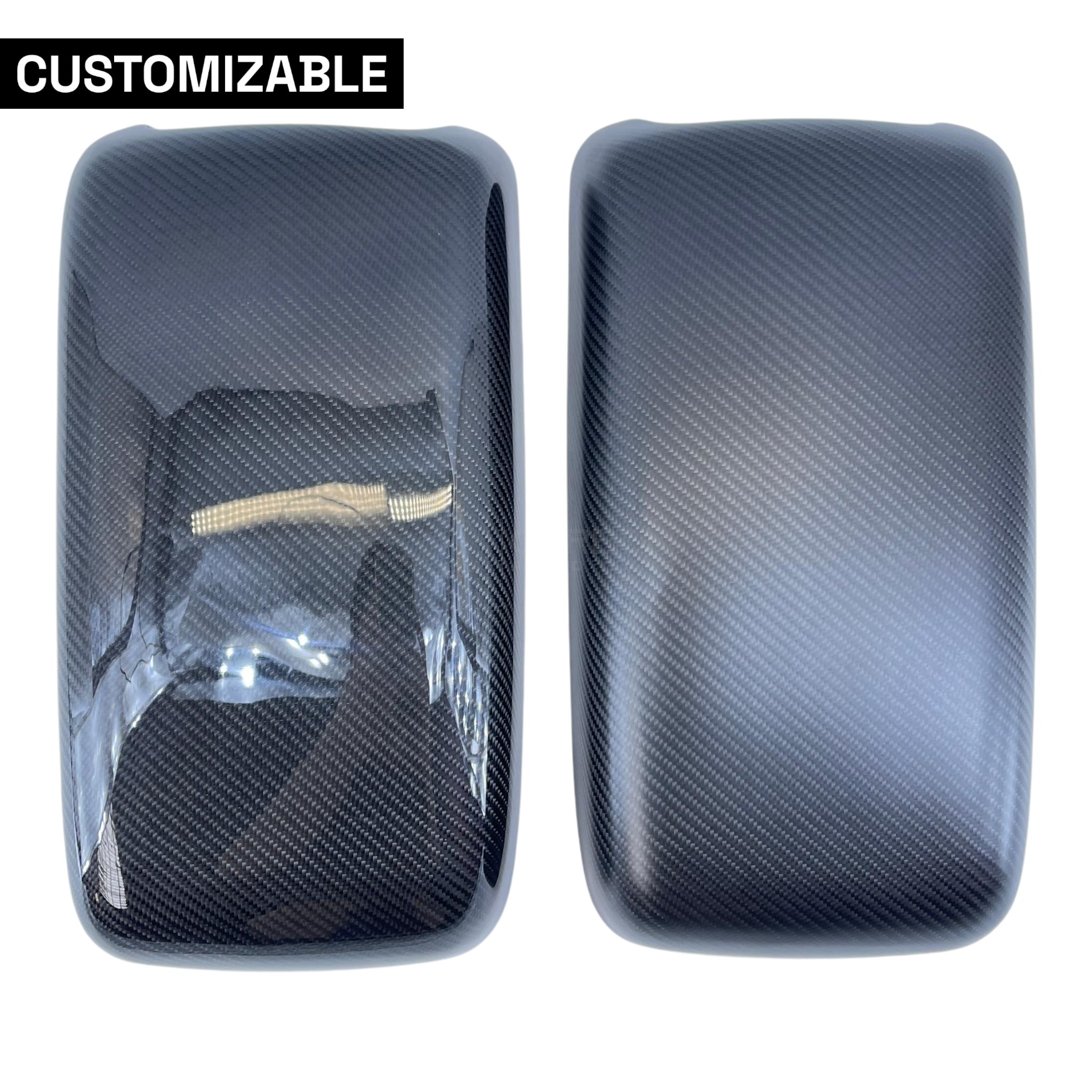 2015+ Dodge Charger Customizable Direct Replacement Carbon Fiber Arm Rest