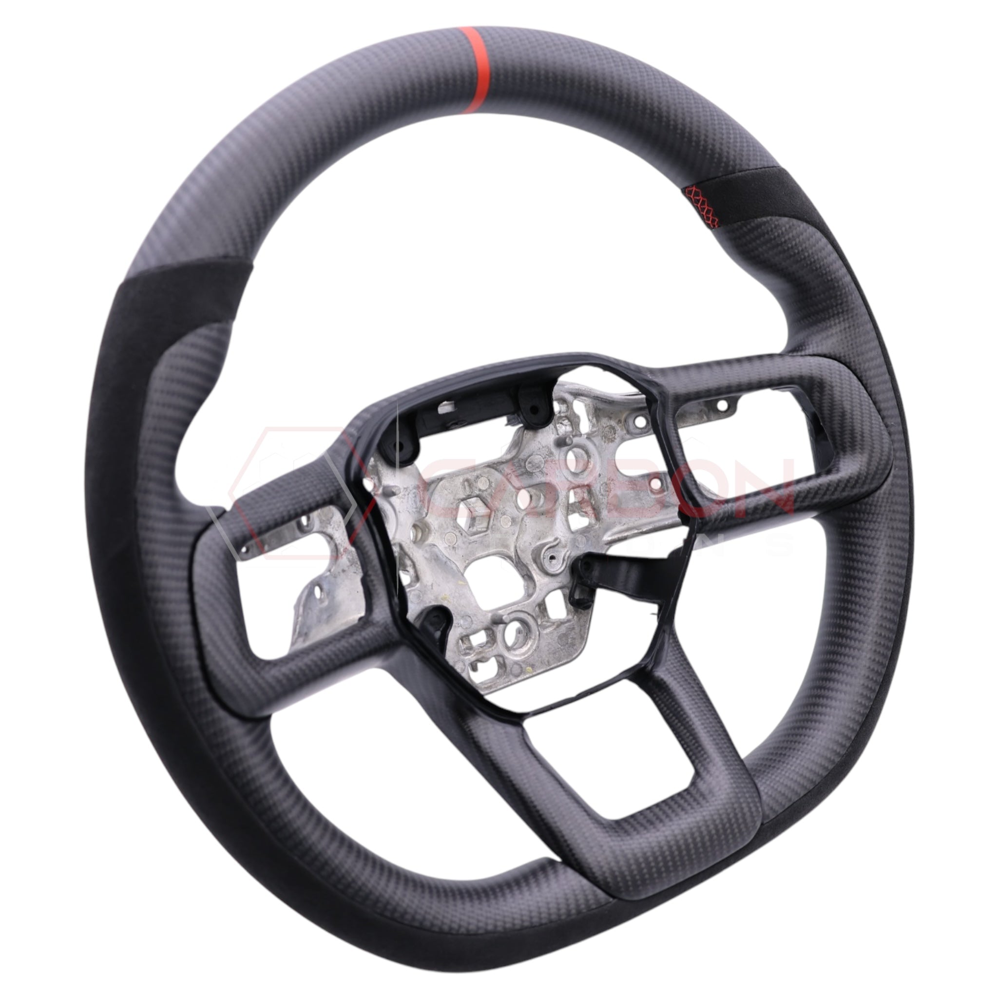 2024+ Mustang Customizable Carbon Fiber Steering Wheel