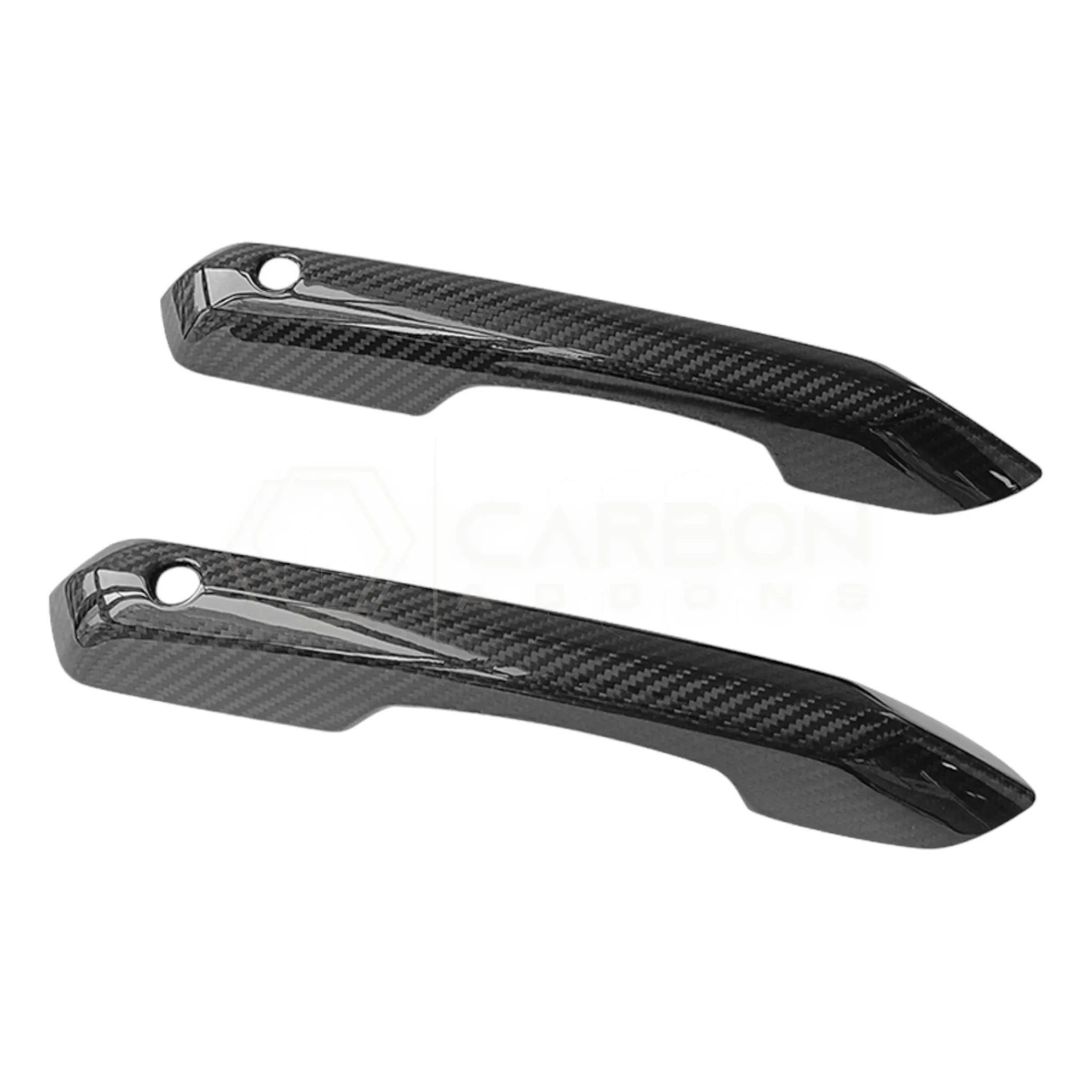 2024+ S650 Ford Mustang Hard Carbon Fiber Exterior Door Handle Cover