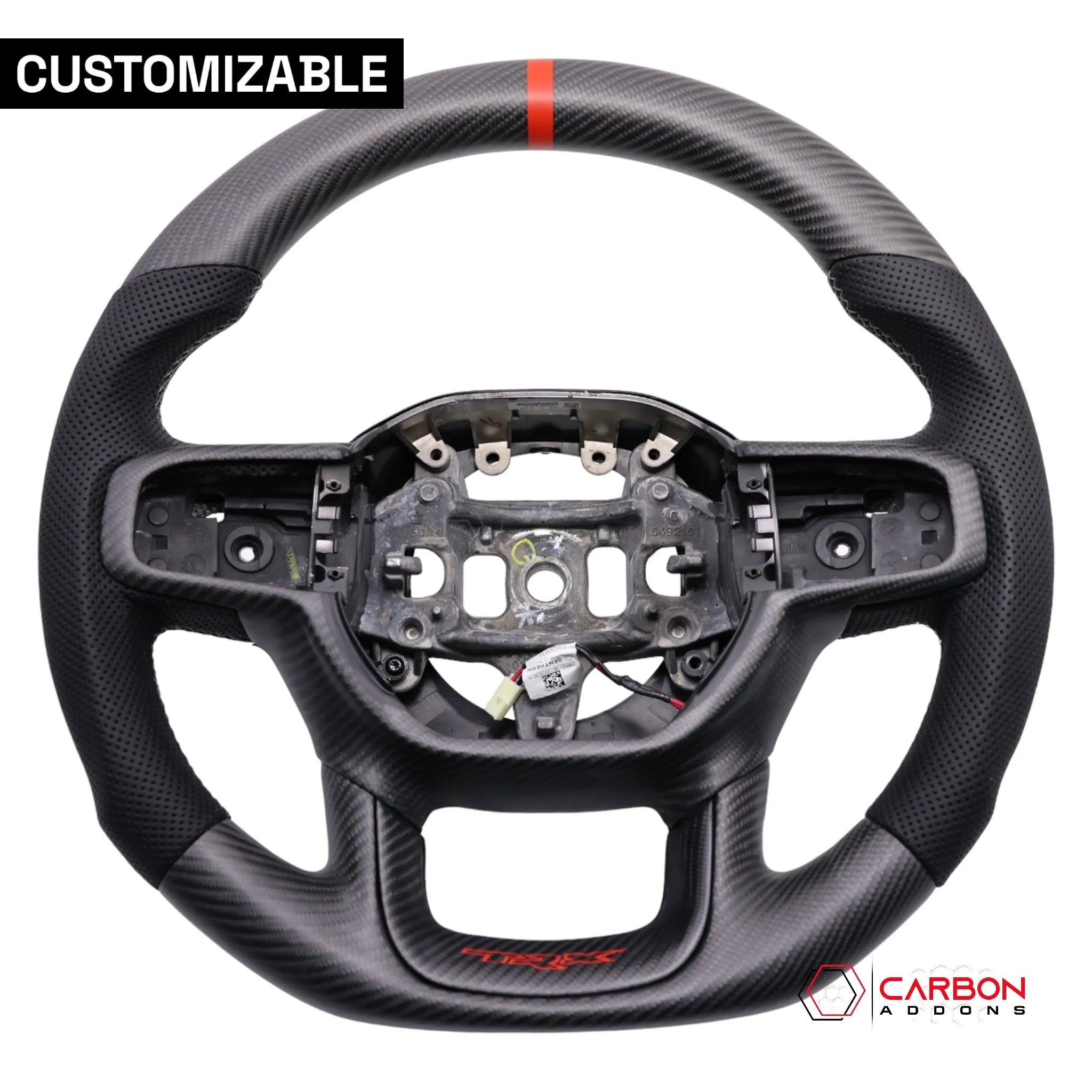 RAM TRX | 1500 | 2500 | 3500 Custom Heated Carbon Fiber Steering Wheel 2019-2024