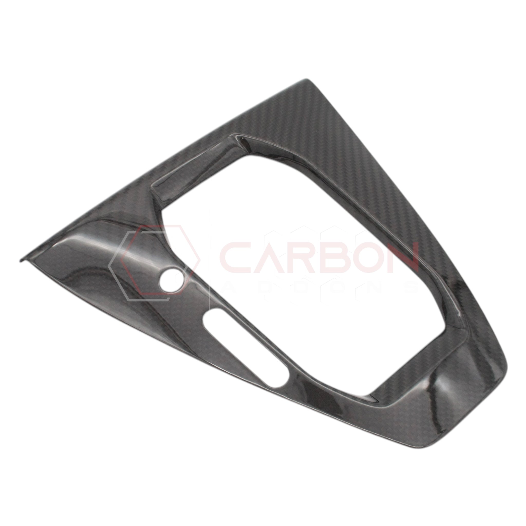 2024+ Ford Mustang Hard Carbon Fiber Gear Shift Trim Cover