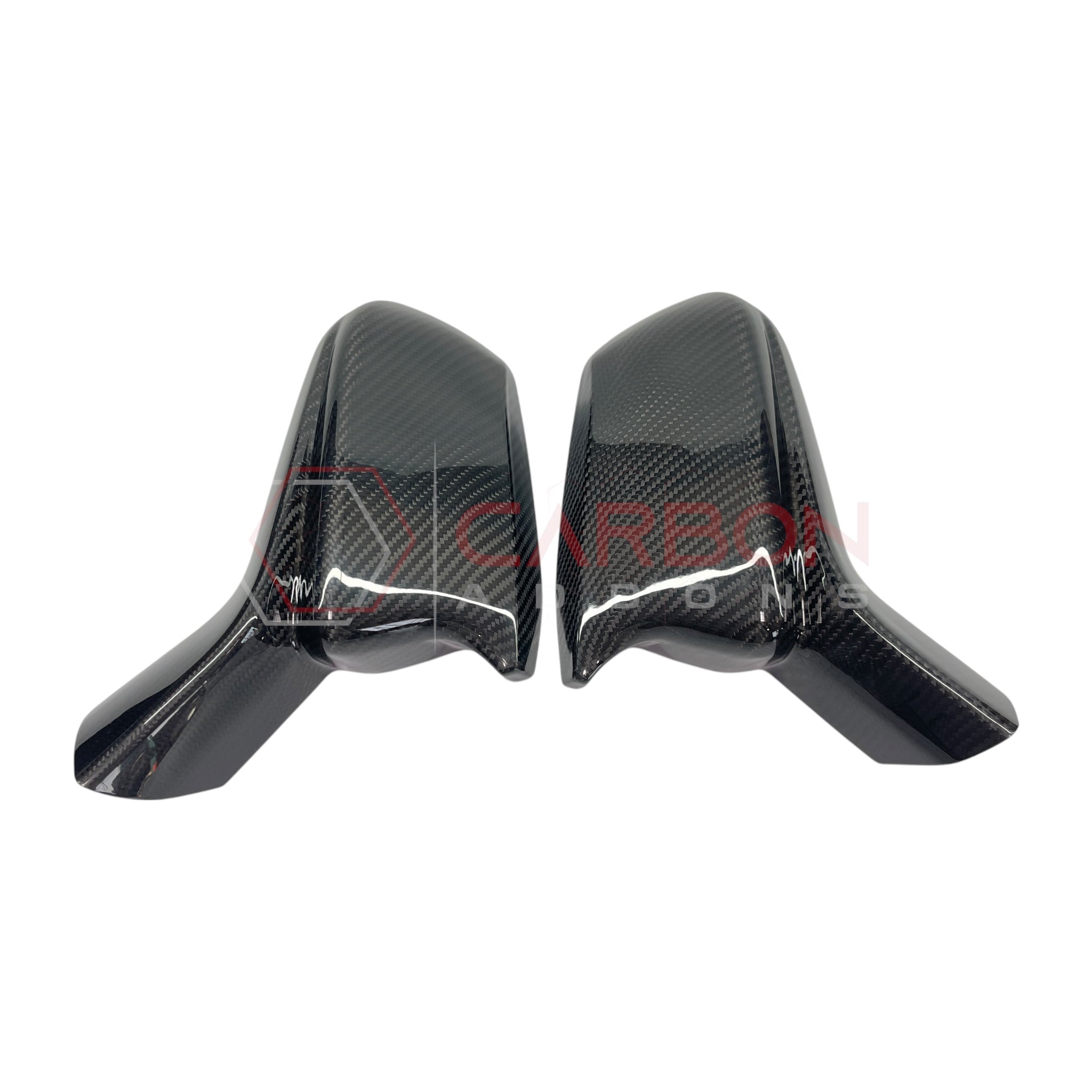 2016-2024 Camaro Real Carbon Fiber Mirror Covers With Winglet