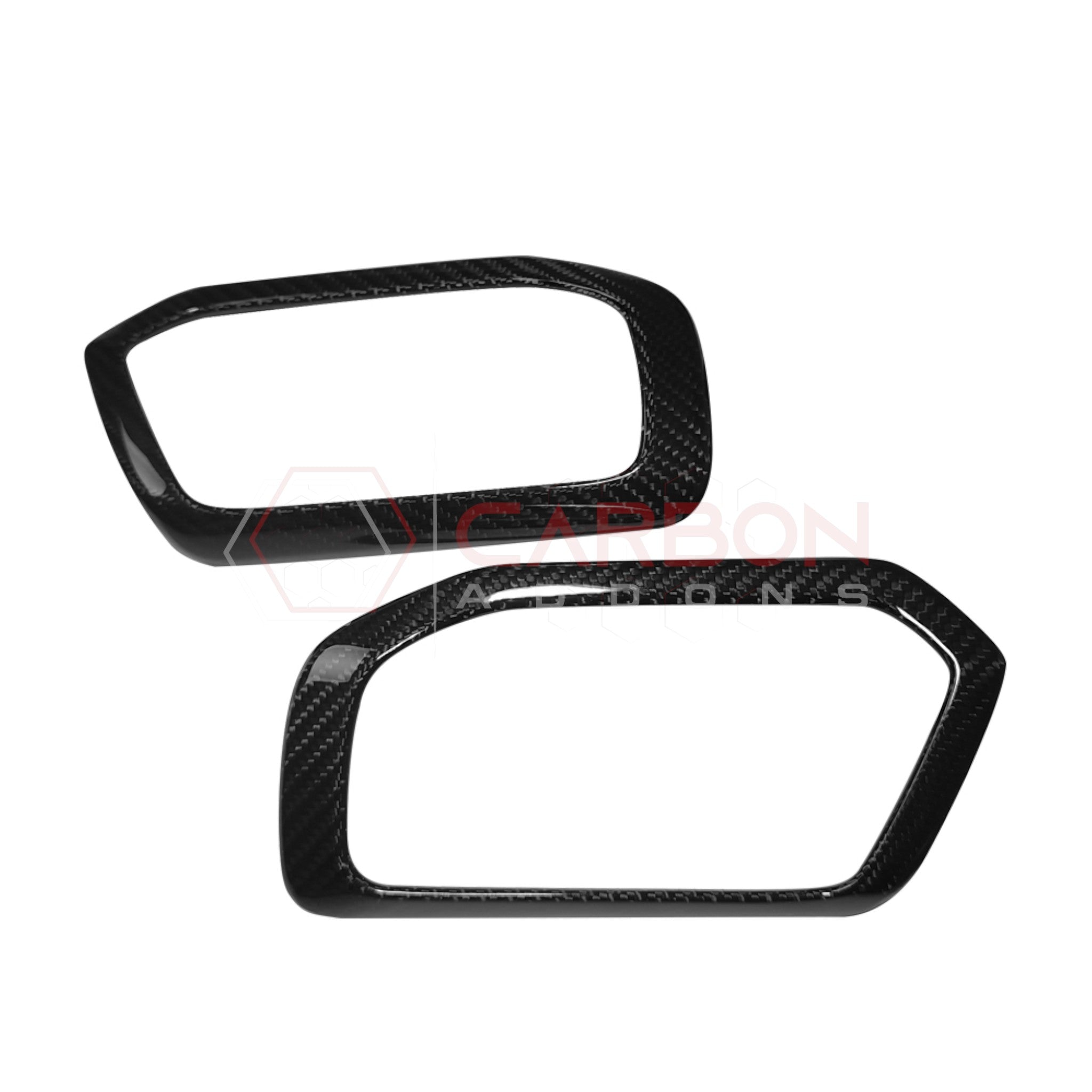 2021+ Ford Bronco Real Carbon Fiber Interior Door Handle Trim Covers