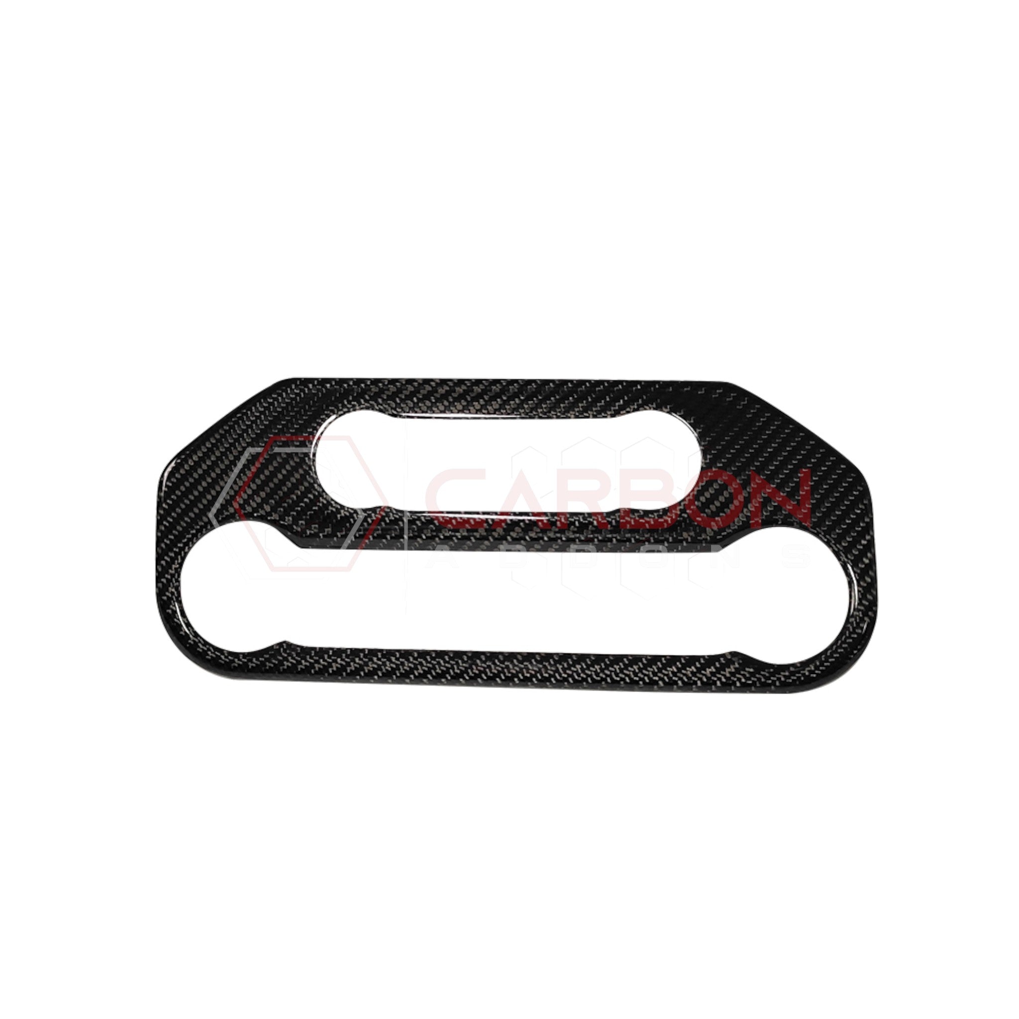 2021+ Ford Bronco Real Carbon Fiber Radio & AC Control Panel Cover