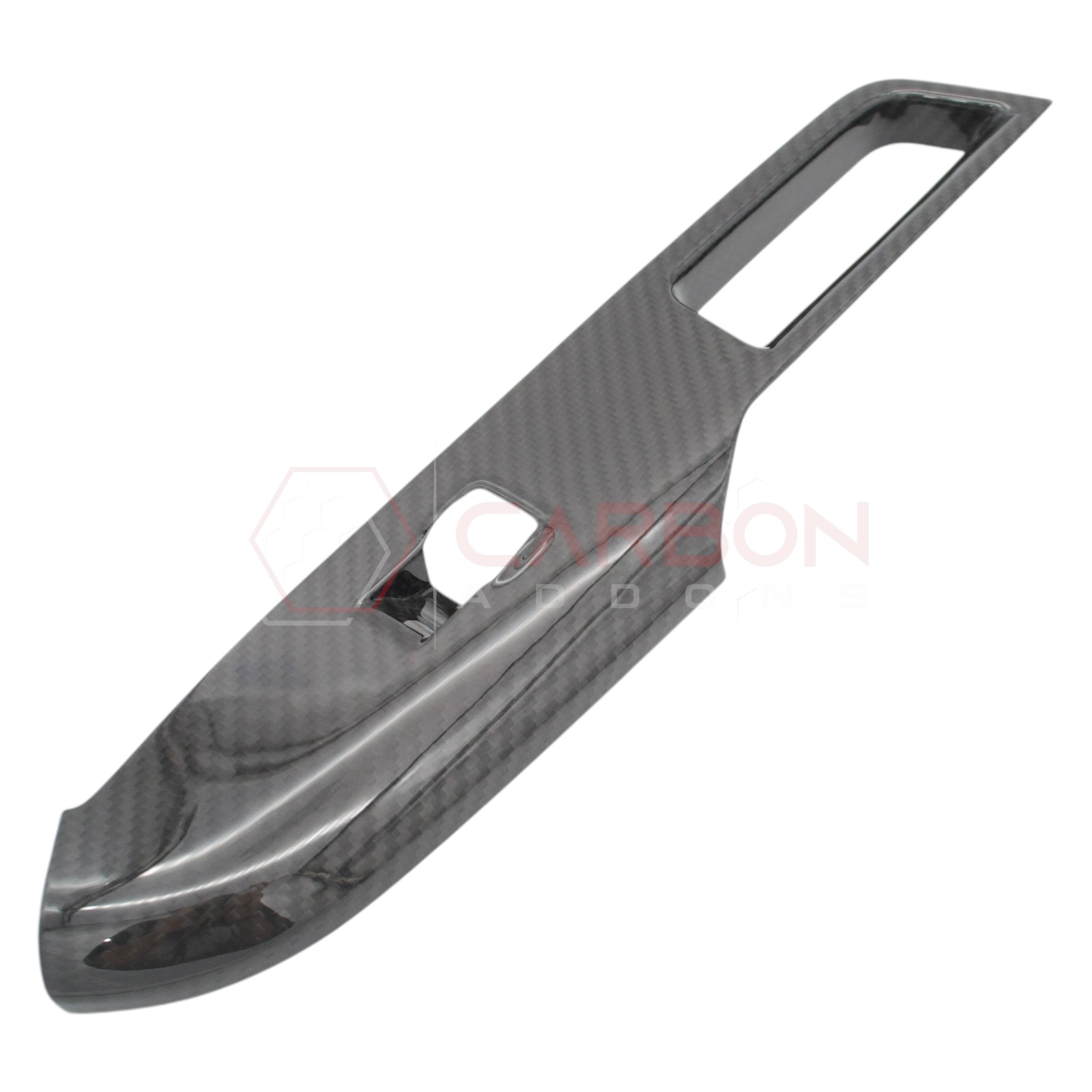 European Models | 2024+ S650 Ford Mustang Hard Carbon Fiber Window Switch Control Trim Cover