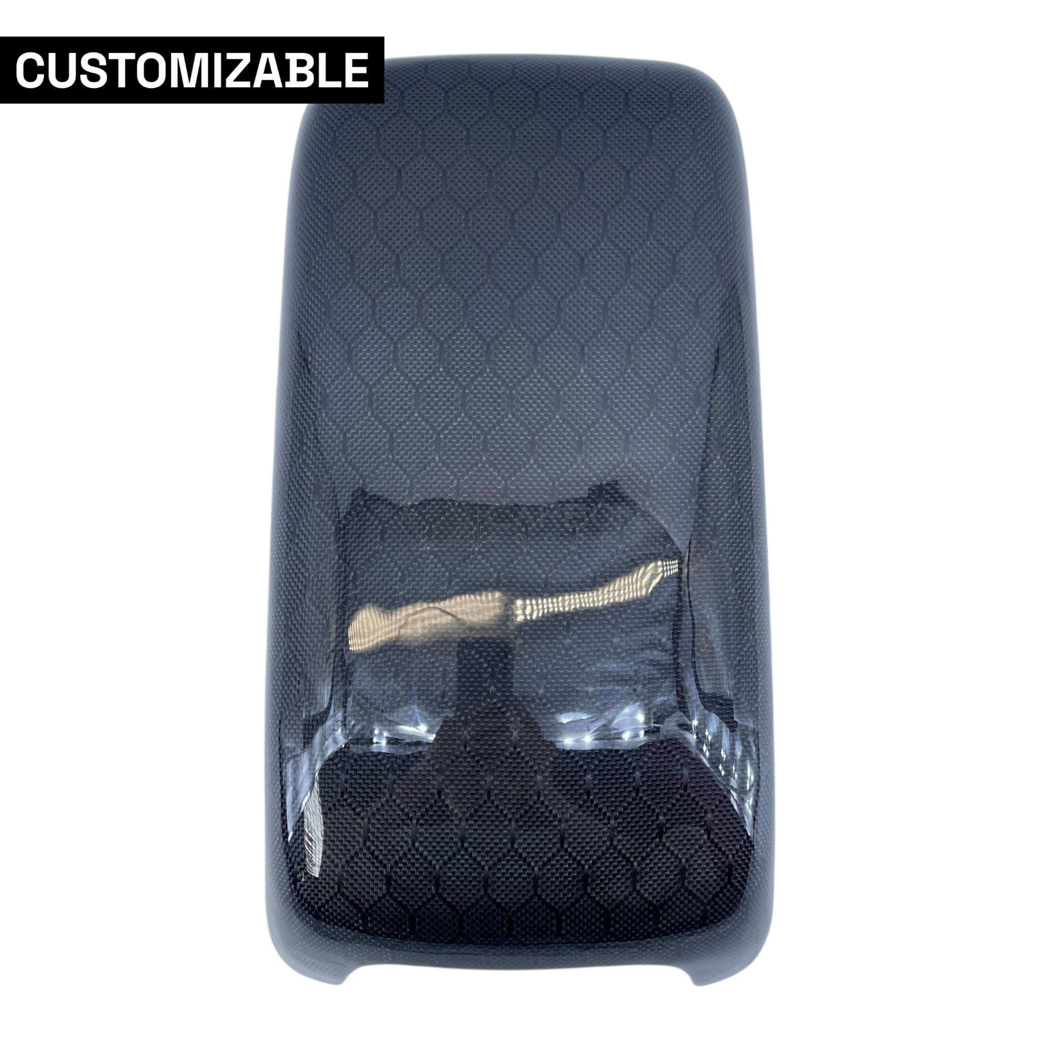 2015+ Dodge Charger Customizable Direct Replacement Carbon Fiber Arm Rest