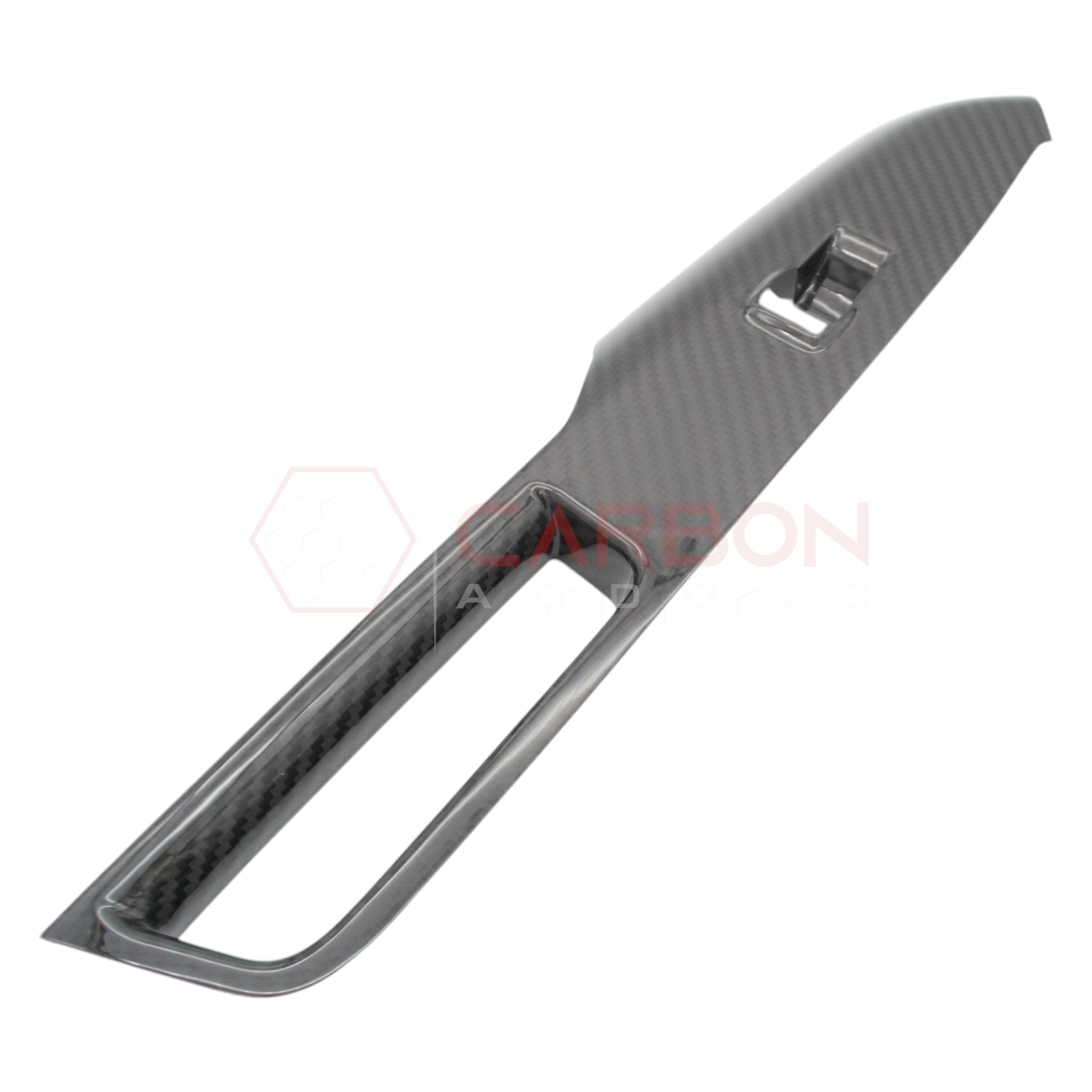 European Models | 2024+ S650 Ford Mustang Hard Carbon Fiber Window Switch Control Trim Cover