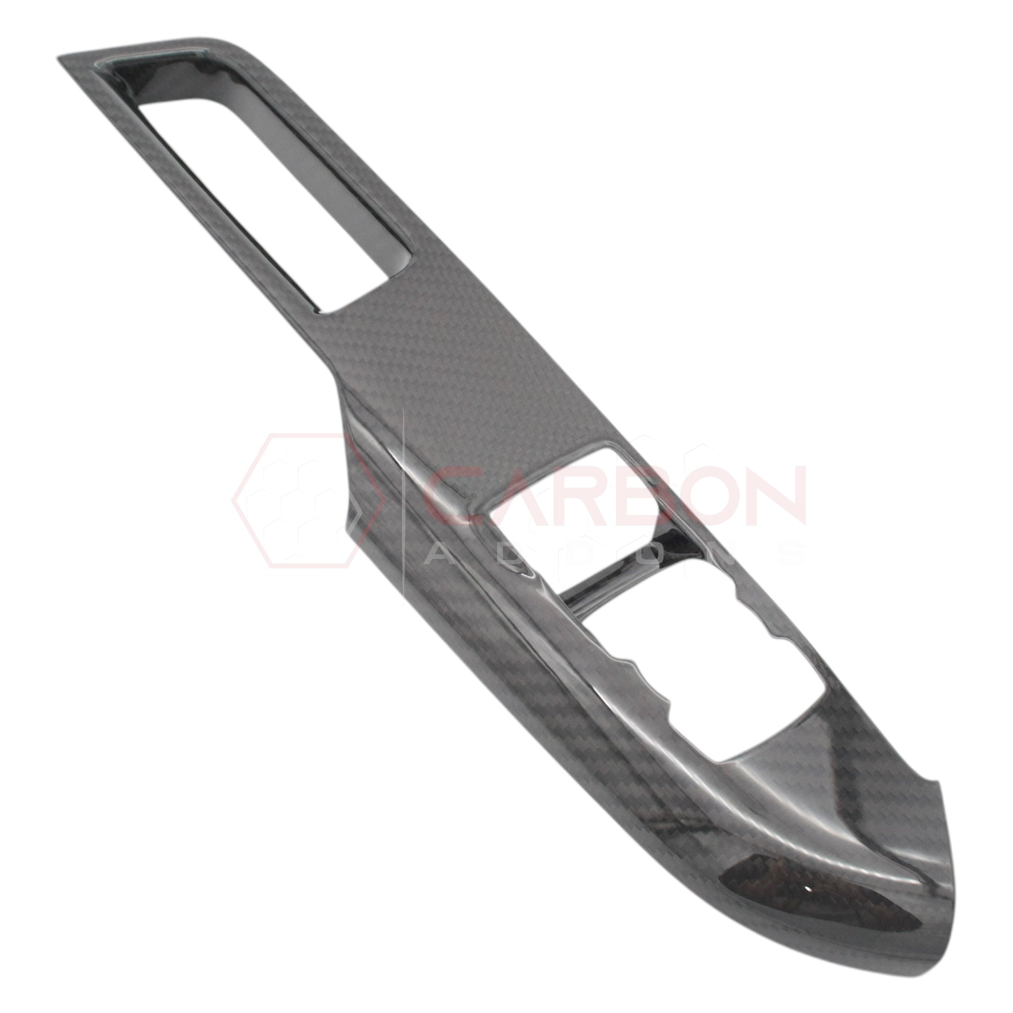 European Models | 2024+ S650 Ford Mustang Hard Carbon Fiber Window Switch Control Trim Cover