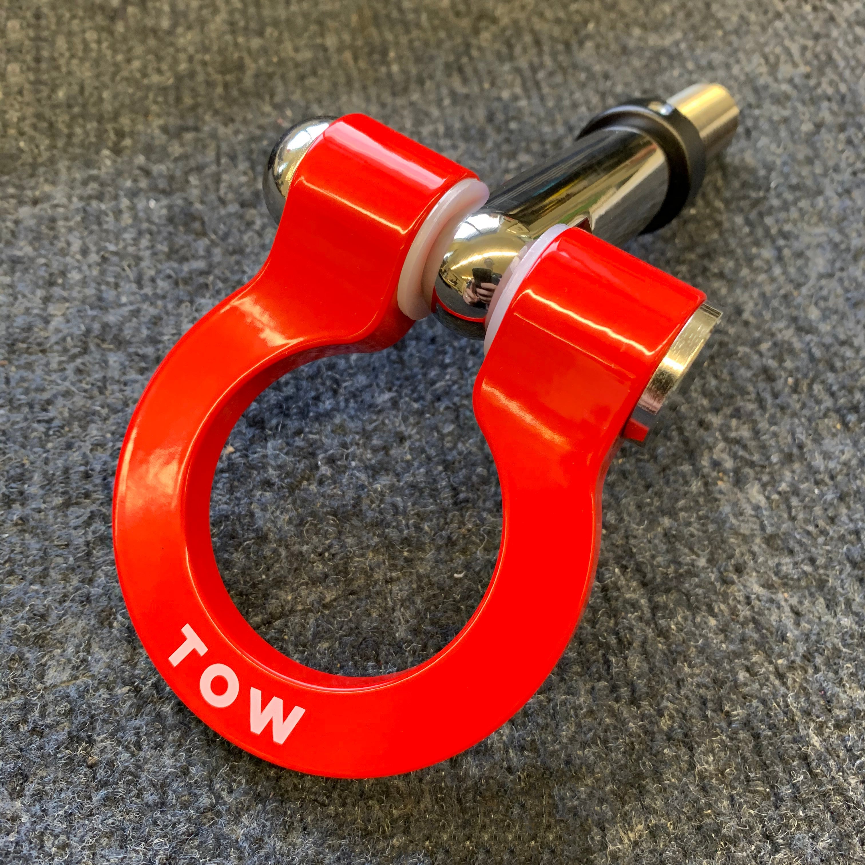 Dodge Charger 2015–2023 Titanium Stealth Tow Hook – Lightweight Front/Rear Track Hook | ZL1 Addons