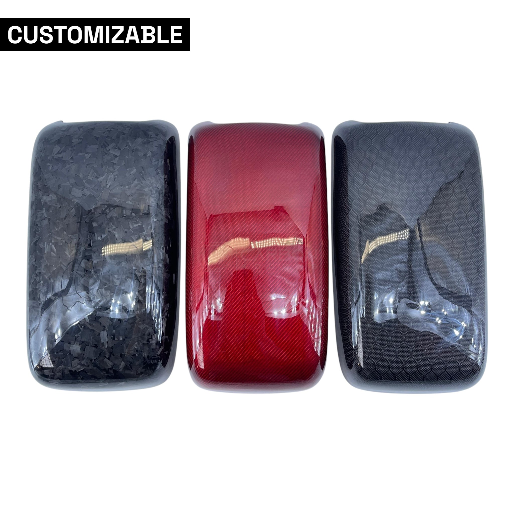 2015+ Dodge Charger Customizable Direct Replacement Carbon Fiber Arm Rest